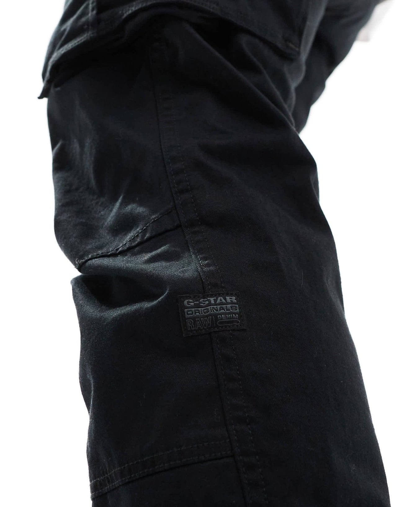 G - star rovic 3D regular tapered cargo trousers in black - ASOS Sample Sale EU Store