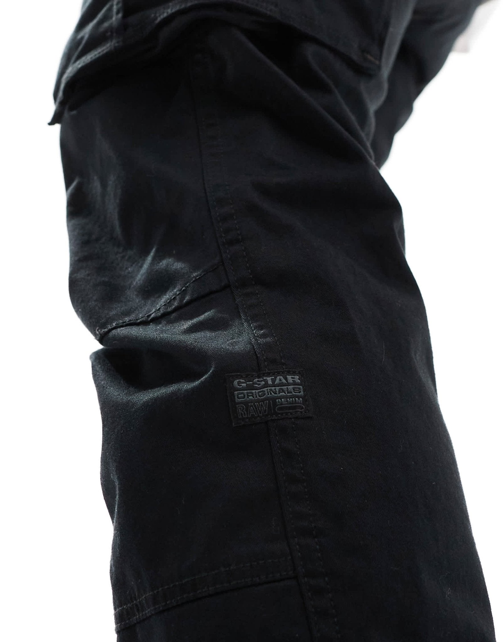 G - star rovic 3D regular tapered cargo trousers in black - ASOS Sample Sale EU Store