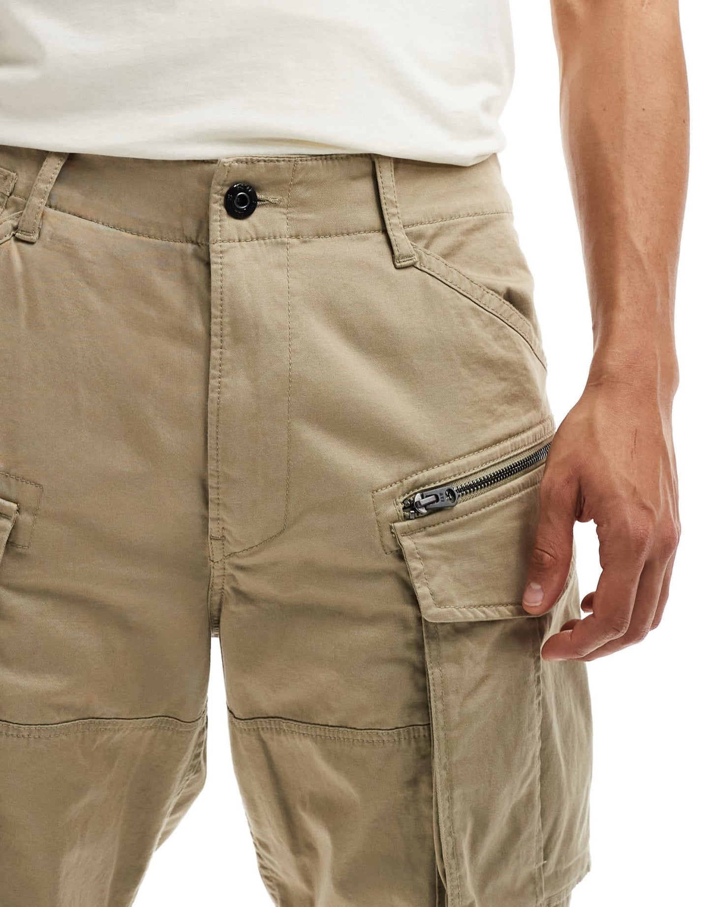 G - star rovic relaxed cargo shorts in beige - ASOS Sample Sale EU Store