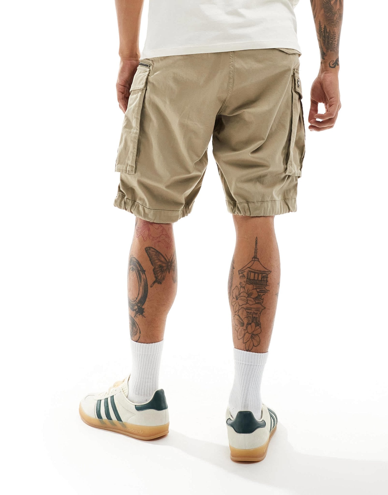 G - star rovic relaxed cargo shorts in beige - ASOS Sample Sale EU Store