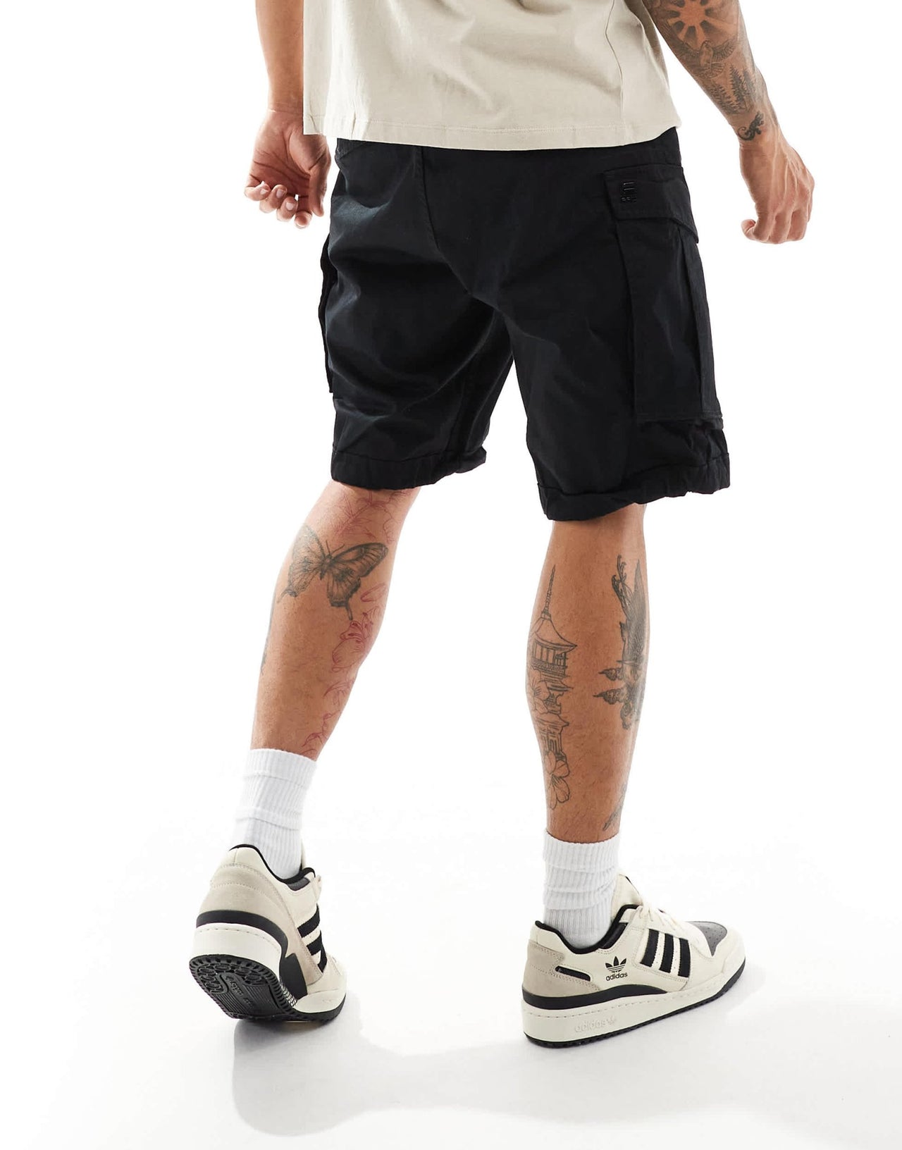 G - star rovic relaxed cargo shorts in black - ASOS Sample Sale EU Store