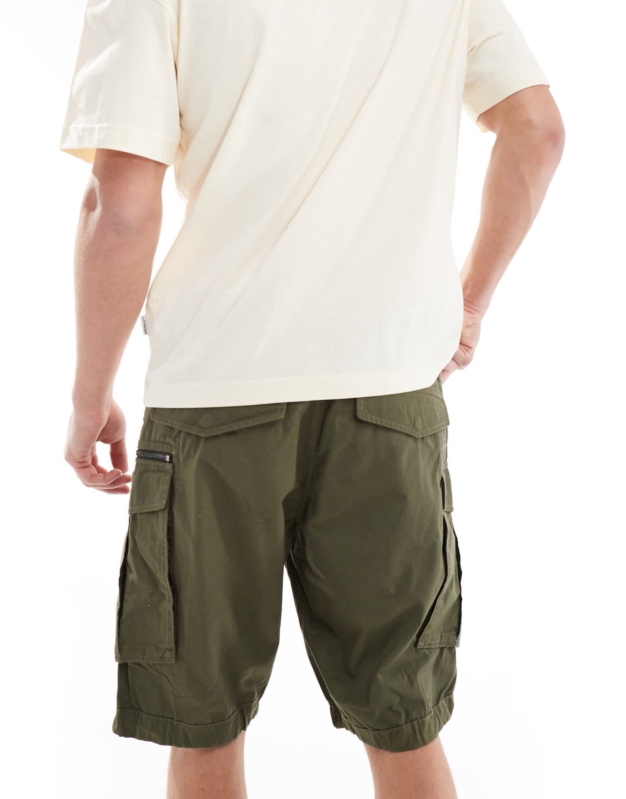 G - star rovic relaxed cargo shorts in khaki green - ASOS Sample Sale EU Store
