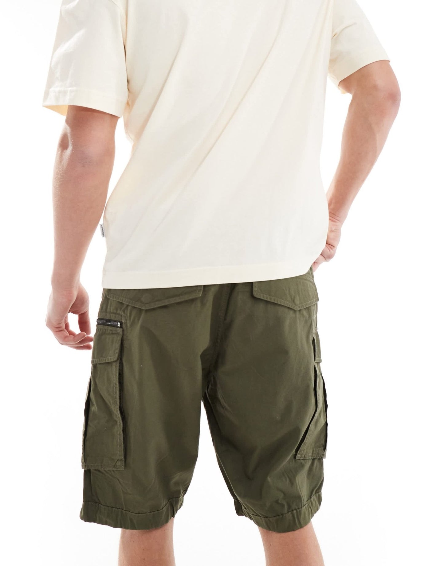 G - star rovic relaxed cargo shorts in khaki green - ASOS Sample Sale EU Store