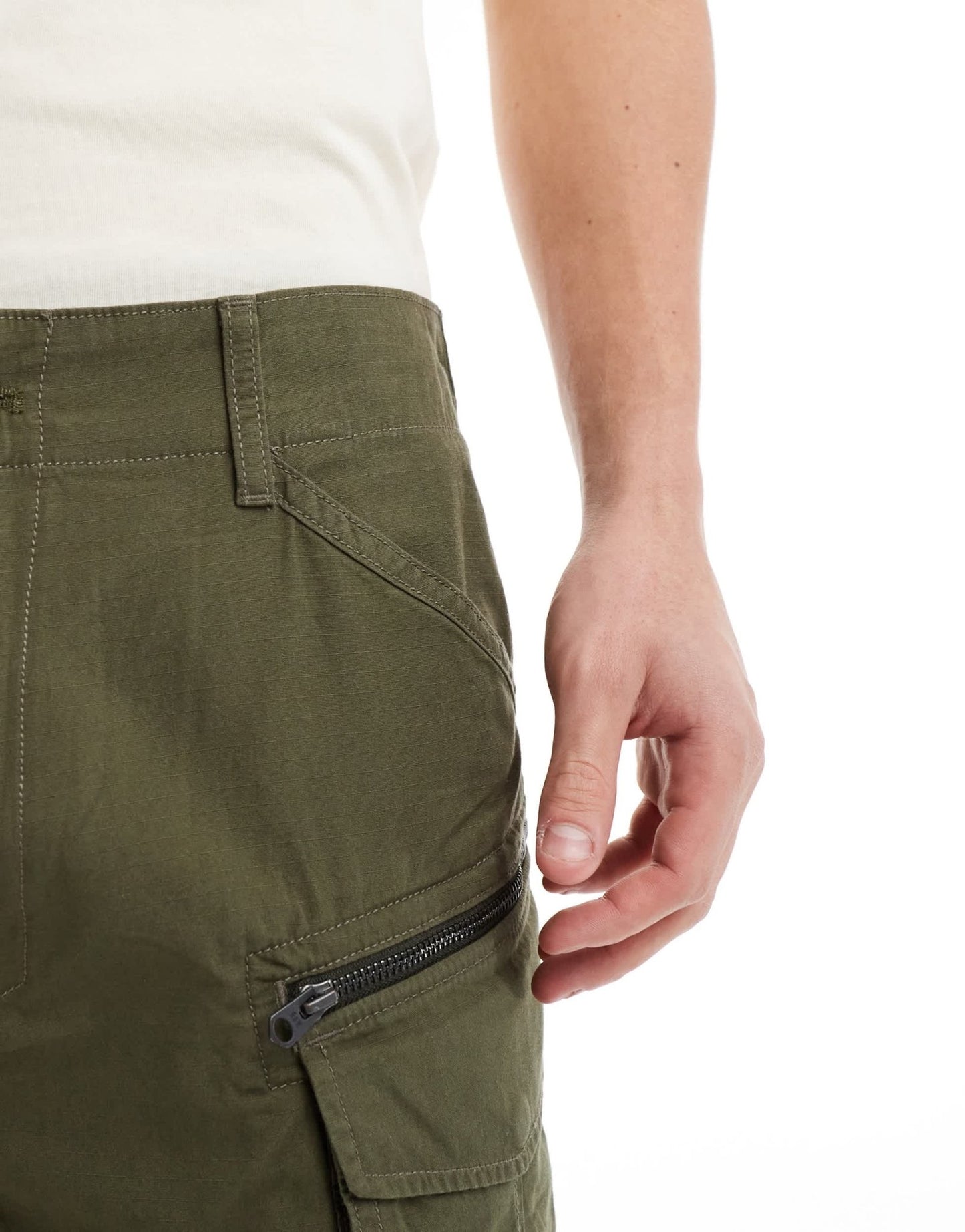 G - star rovic relaxed cargo shorts in khaki green - ASOS Sample Sale EU Store