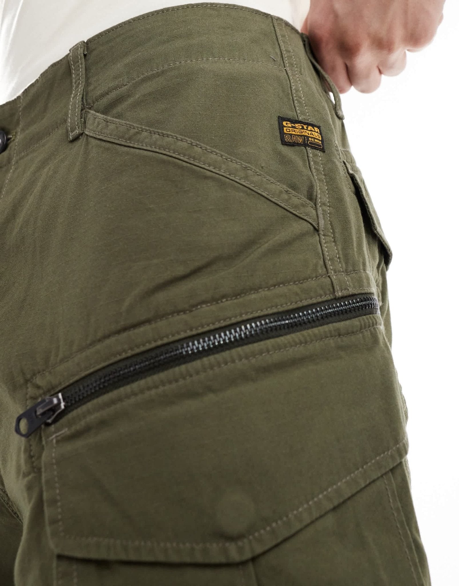 G - star rovic relaxed cargo shorts in khaki green - ASOS Sample Sale EU Store