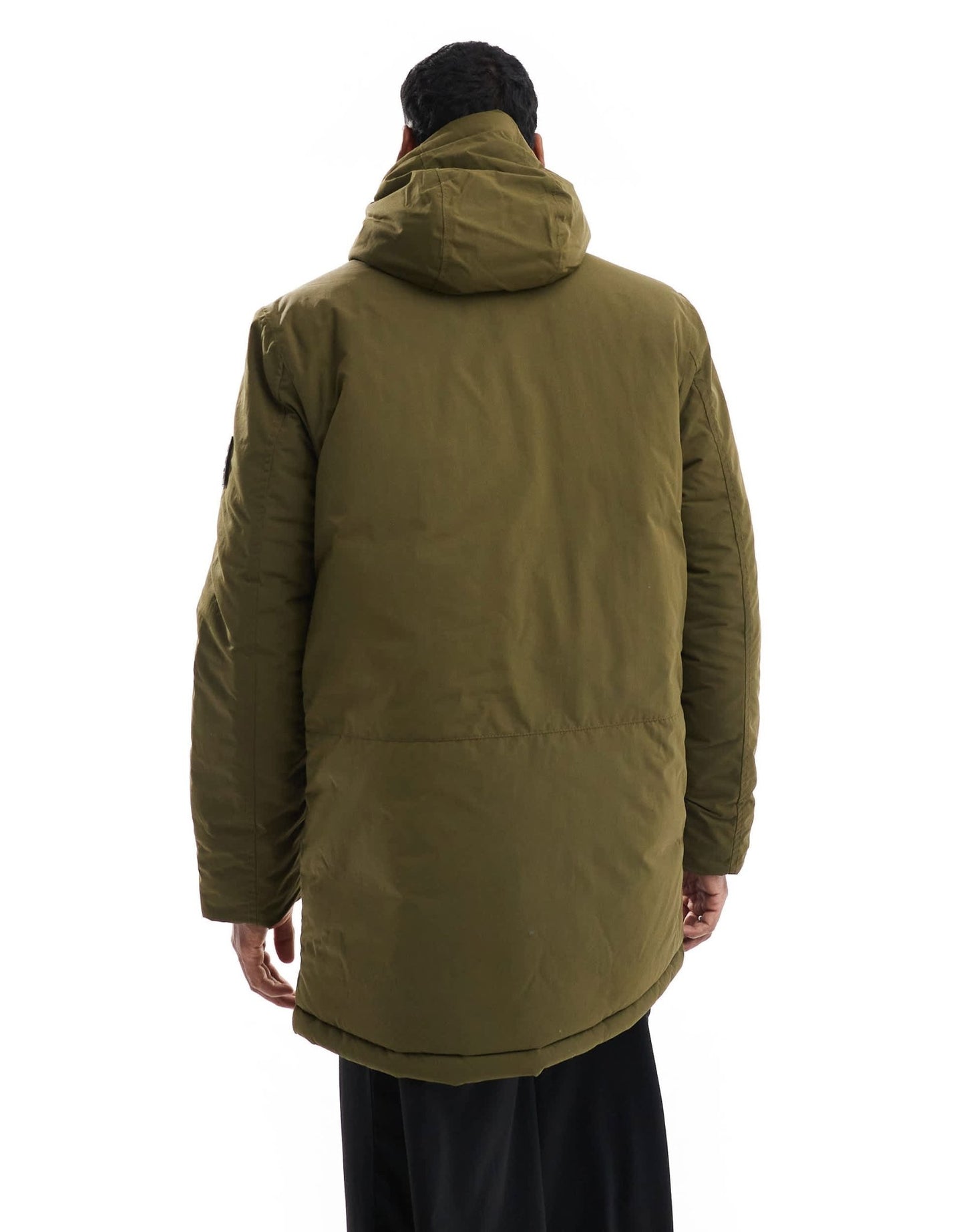 G - Star vodan longline parka jacket in olive green - ASOS Sample Sale EU Store