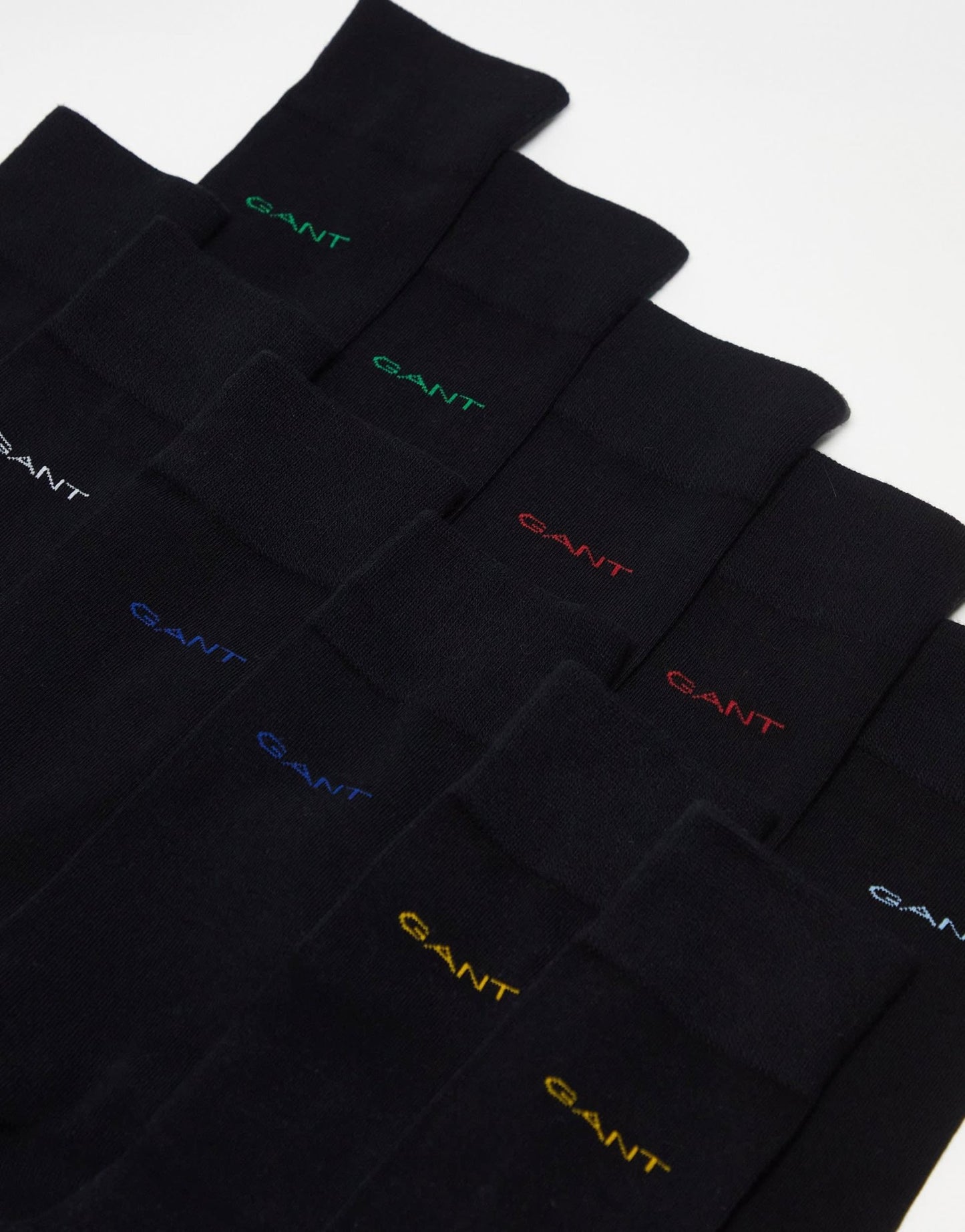 GANT 6 pack socks with logo in black - ASOS Sample Sale EU Store
