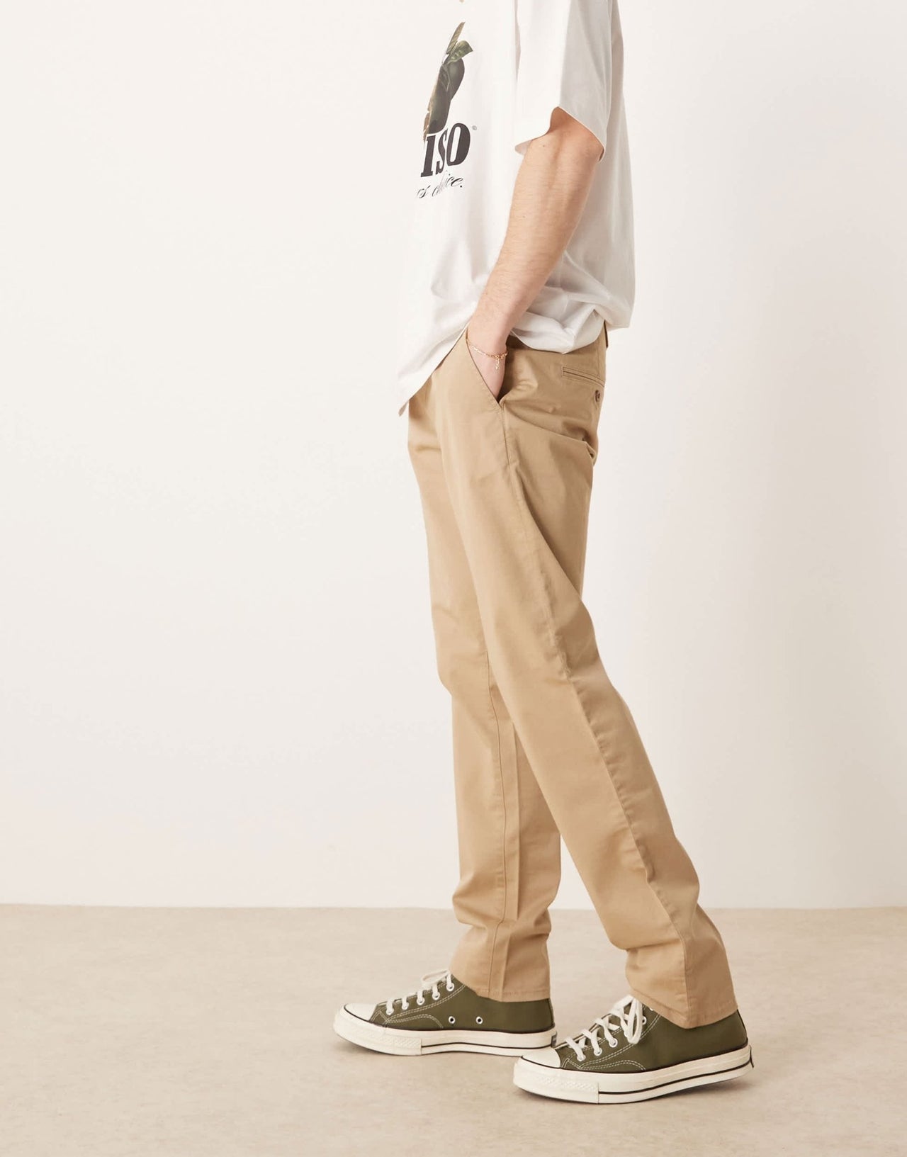 GANT slim twill chinos in beige - ASOS Sample Sale EU Store