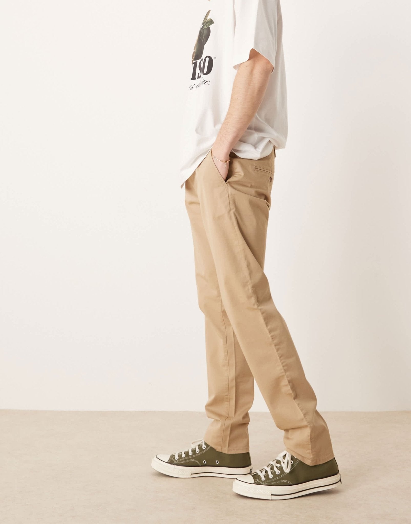GANT slim twill chinos in beige - ASOS Sample Sale EU Store