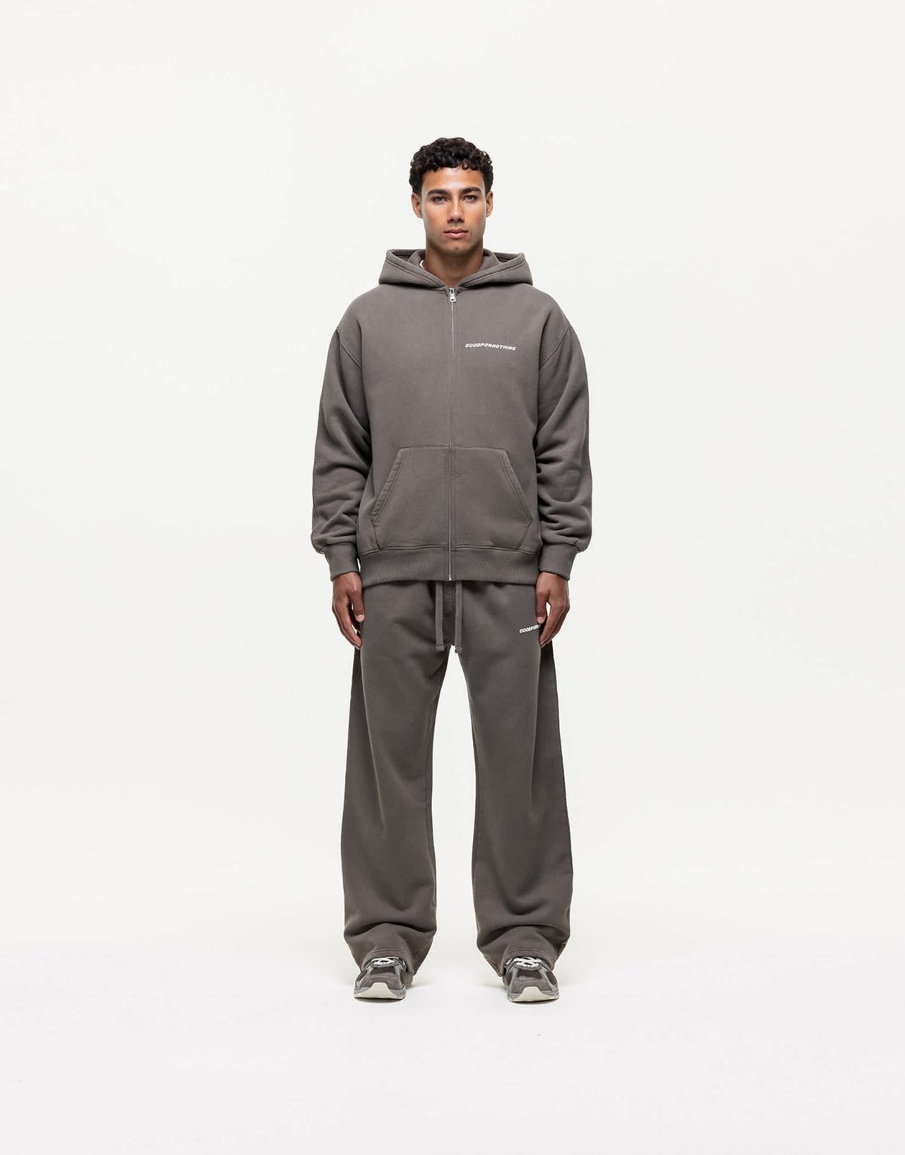 Good For Nothing foundation zip hoodie in beige - ASOS Sample Sale EU Store