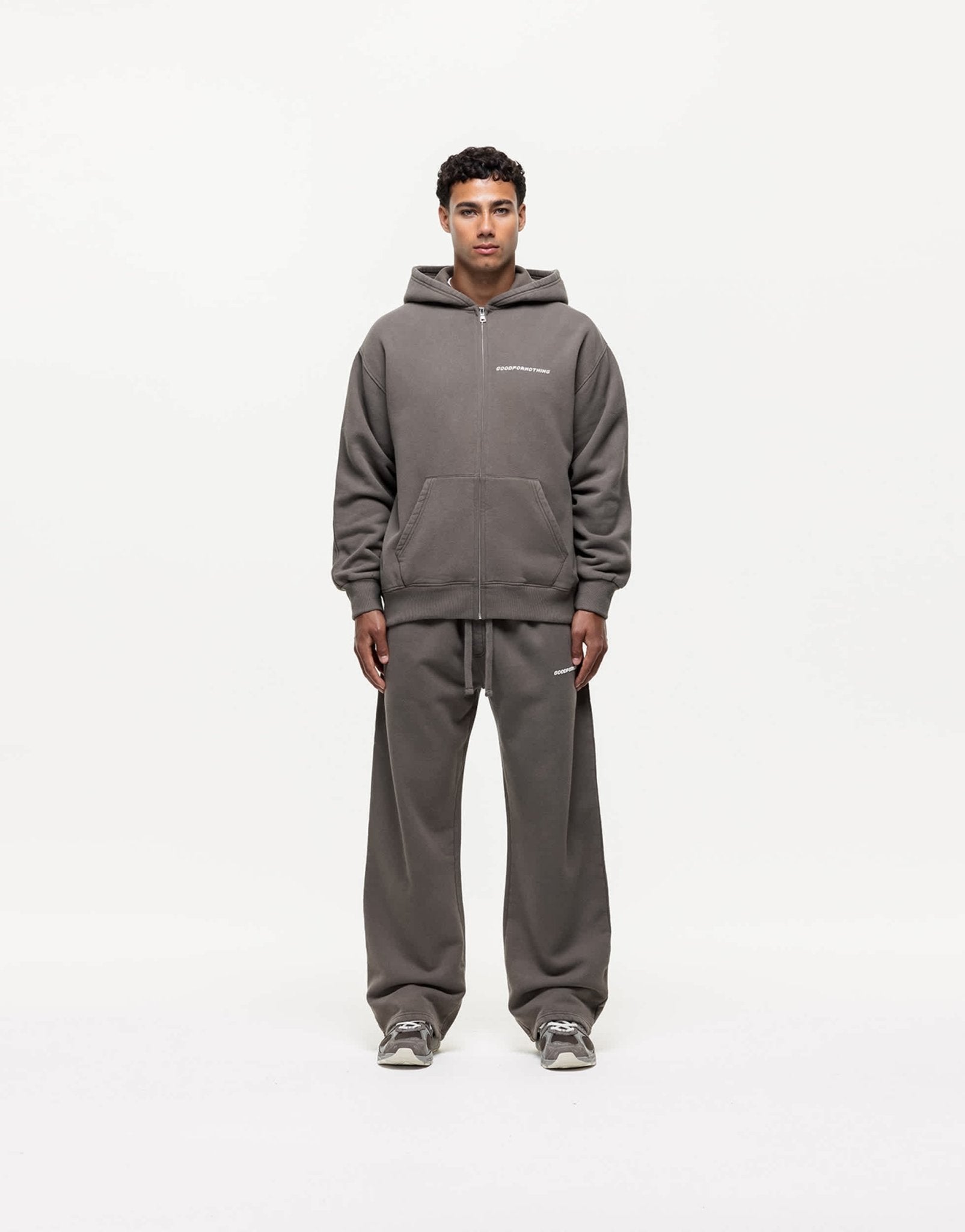 Good For Nothing foundation zip hoodie in beige - ASOS Sample Sale EU Store