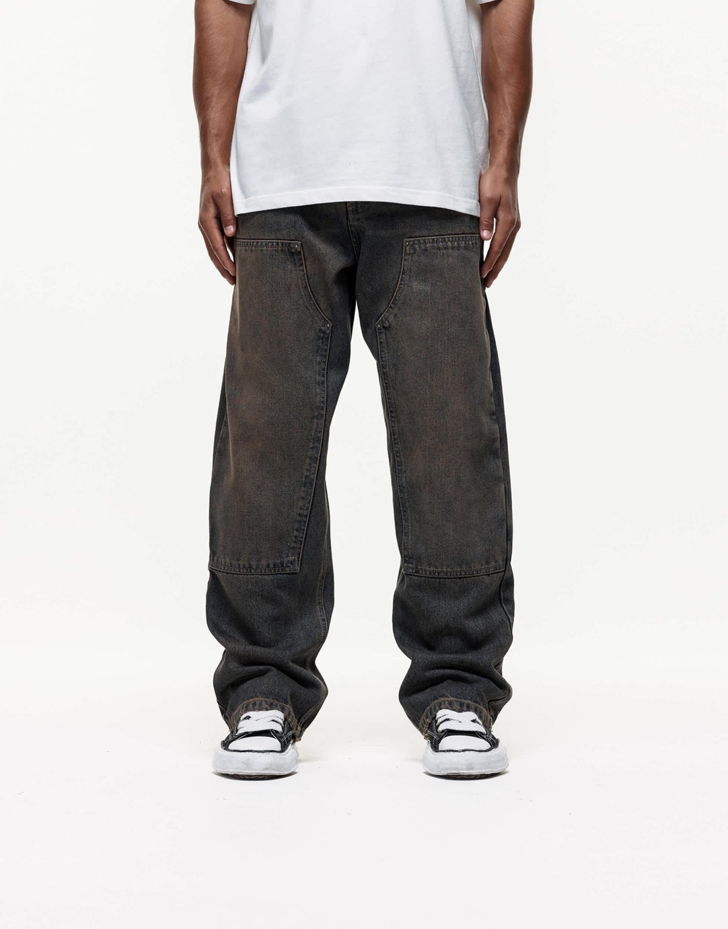 Good For Nothing traipse carpenter jeans in indigo rust wash - ASOS Sample Sale EU Store