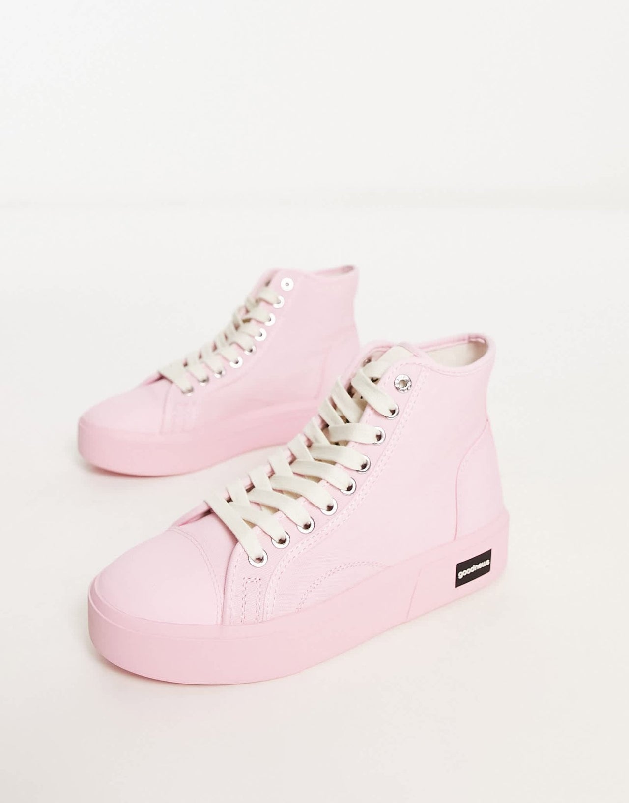 Good News Juice high top chunky trainers in pink - ASOS Sample Sale EU Store