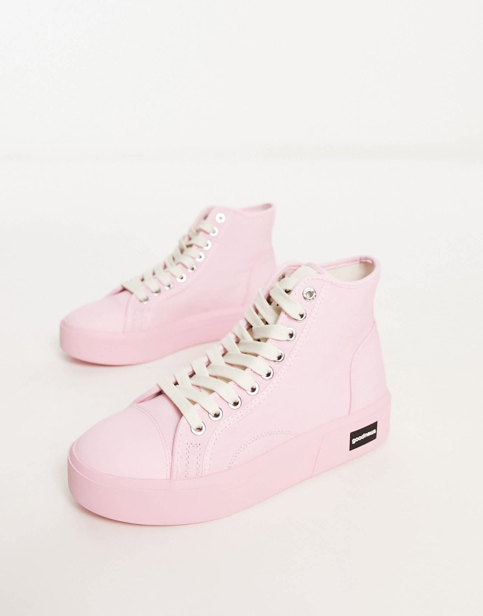 Good News Juice high top chunky trainers in pink - ASOS Sample Sale EU Store