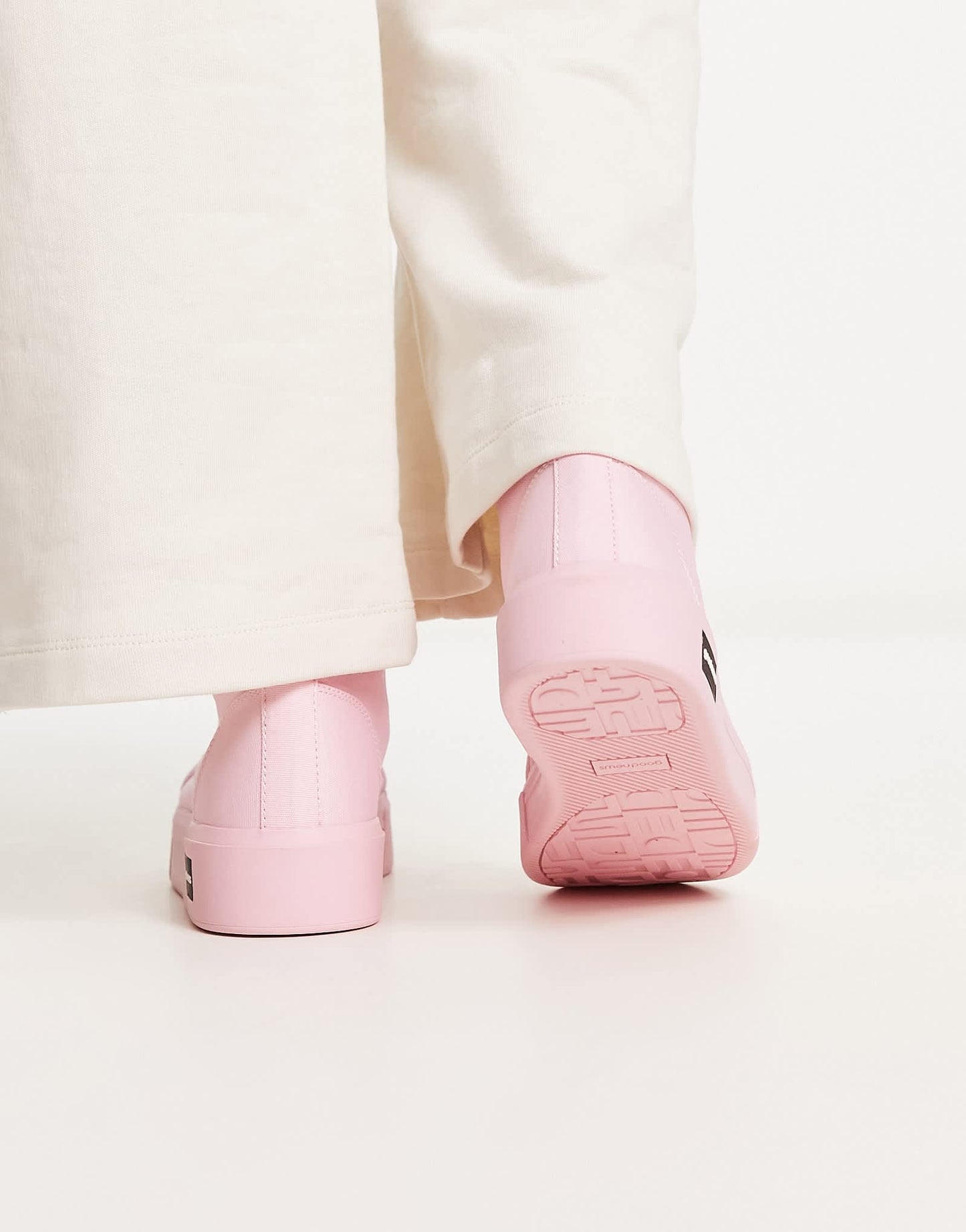 Good News Juice high top chunky trainers in pink - ASOS Sample Sale EU Store