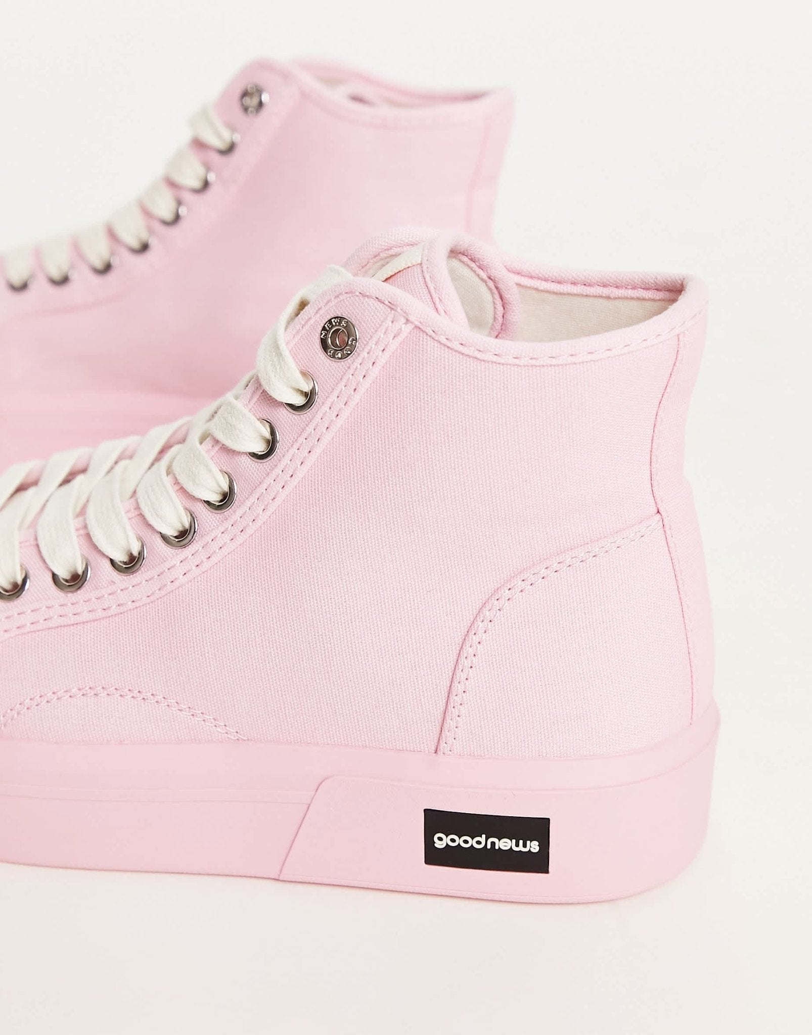 Good News Juice high top chunky trainers in pink - ASOS Sample Sale EU Store