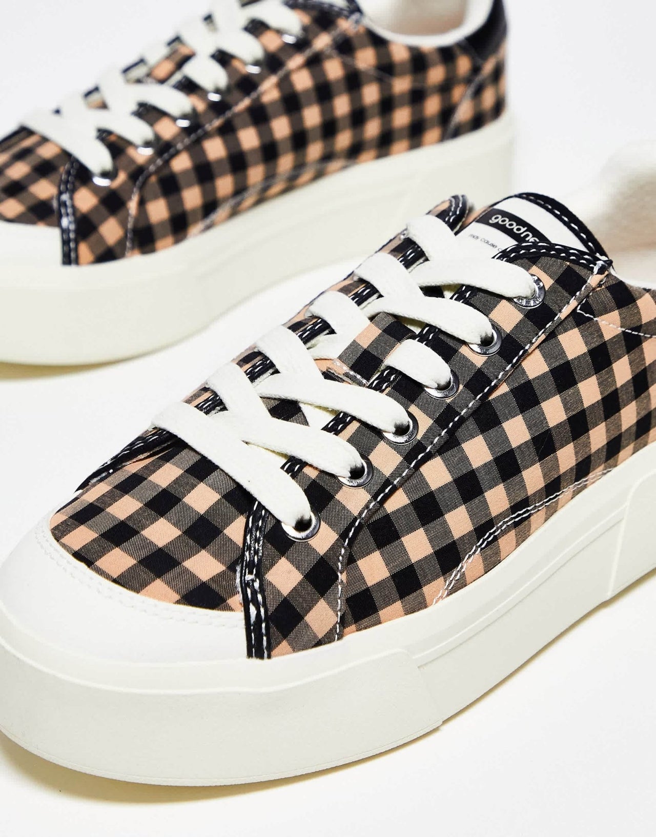 Goodnews Opal chunky trainers in checkered print - ASOS Sample Sale EU Store