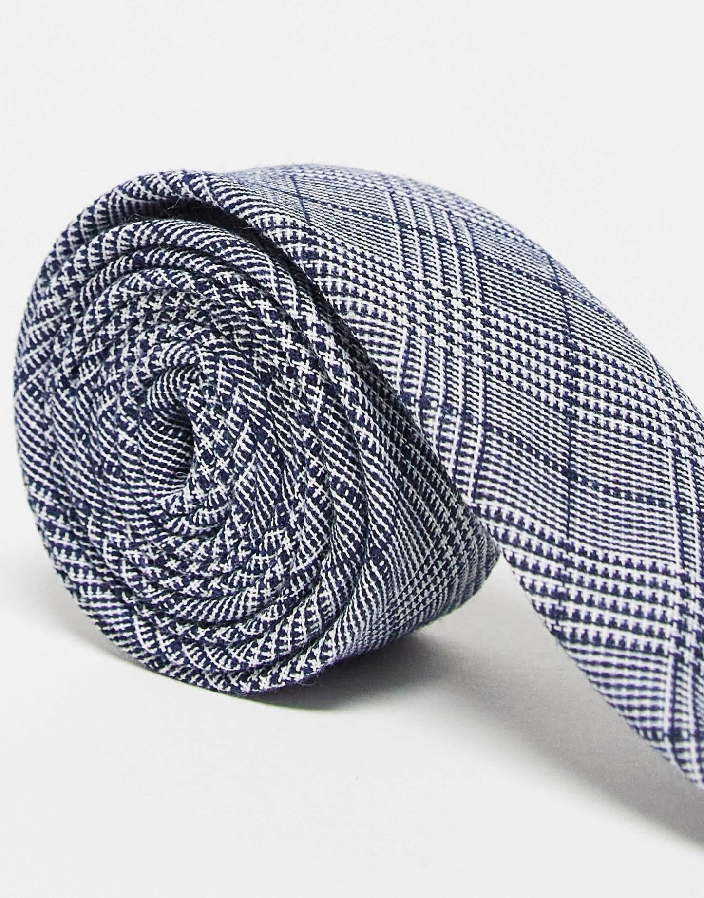 Harry Brown checked tie in grey - ASOS Sample Sale EU Store