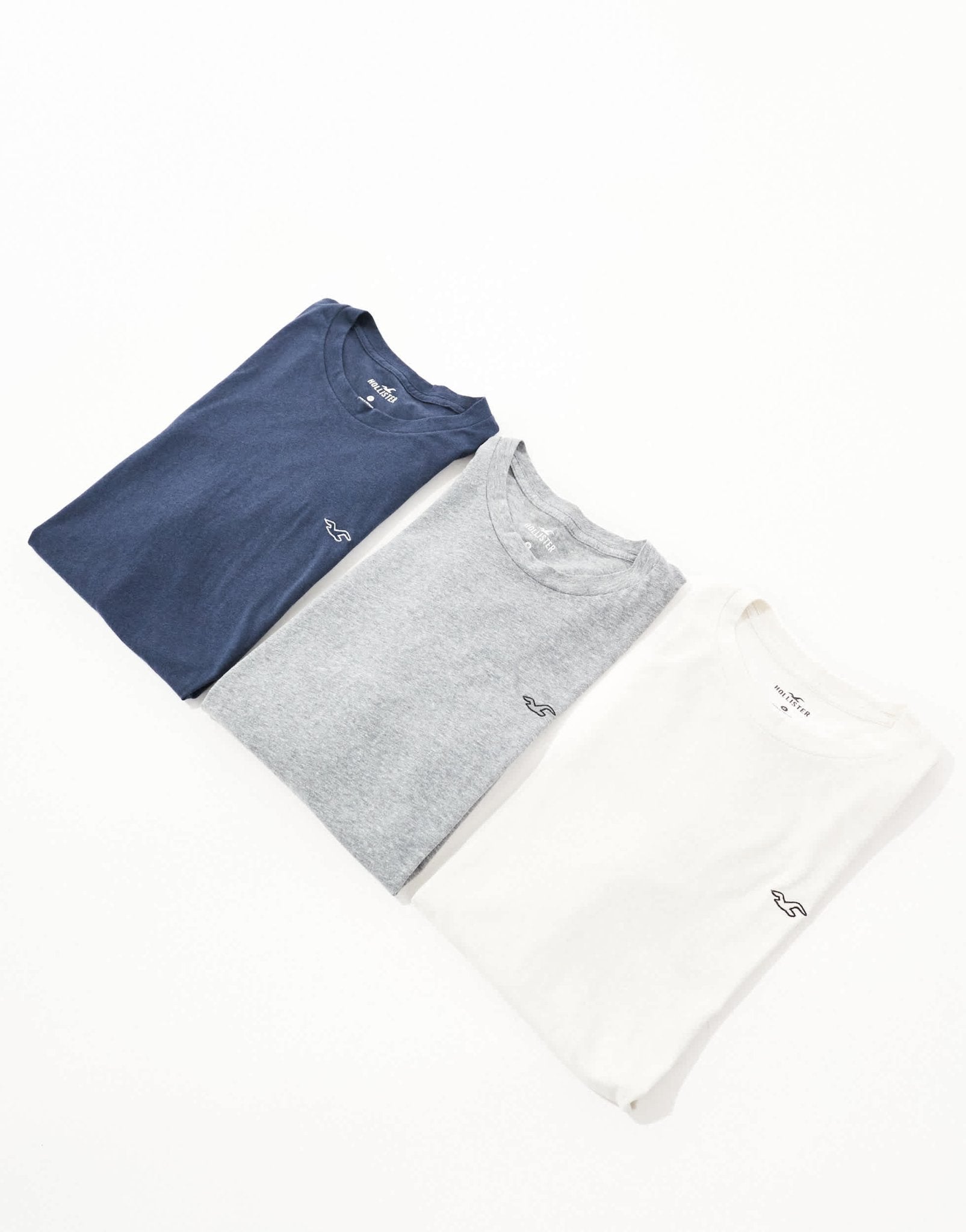 Hollister 3 pack icon t-shirt set in multi - ASOS Sample Sale EU Store