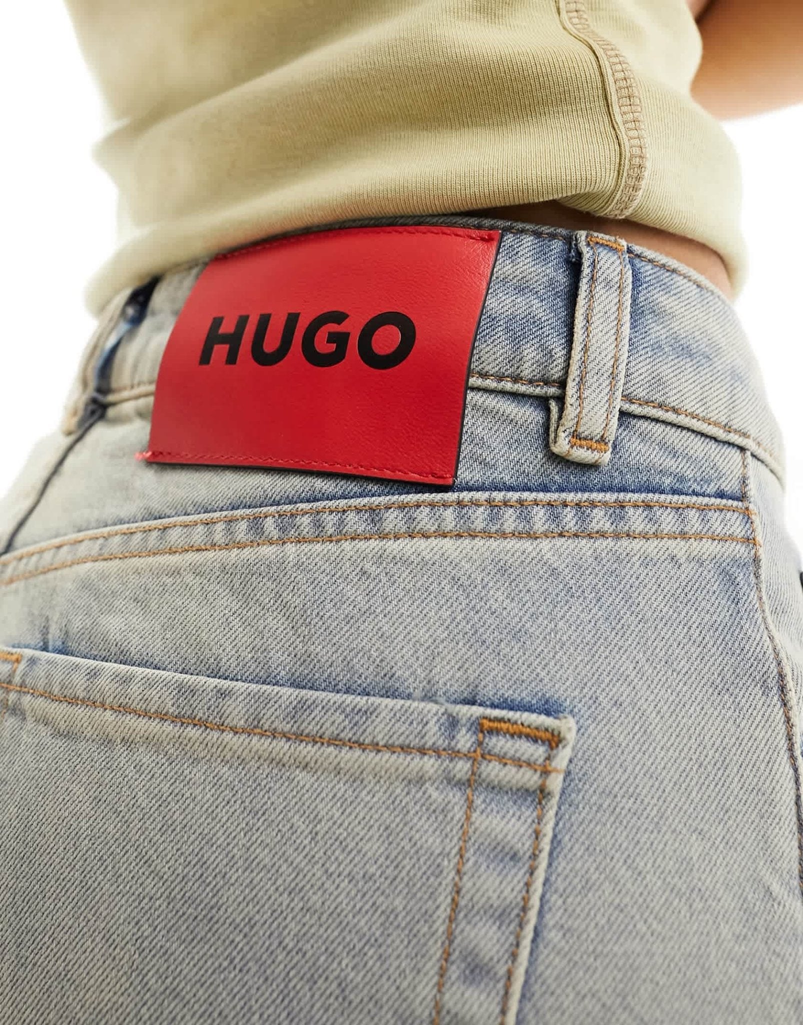 HUGO 937 straight leg jeans in light wash - ASOS Sample Sale EU Store