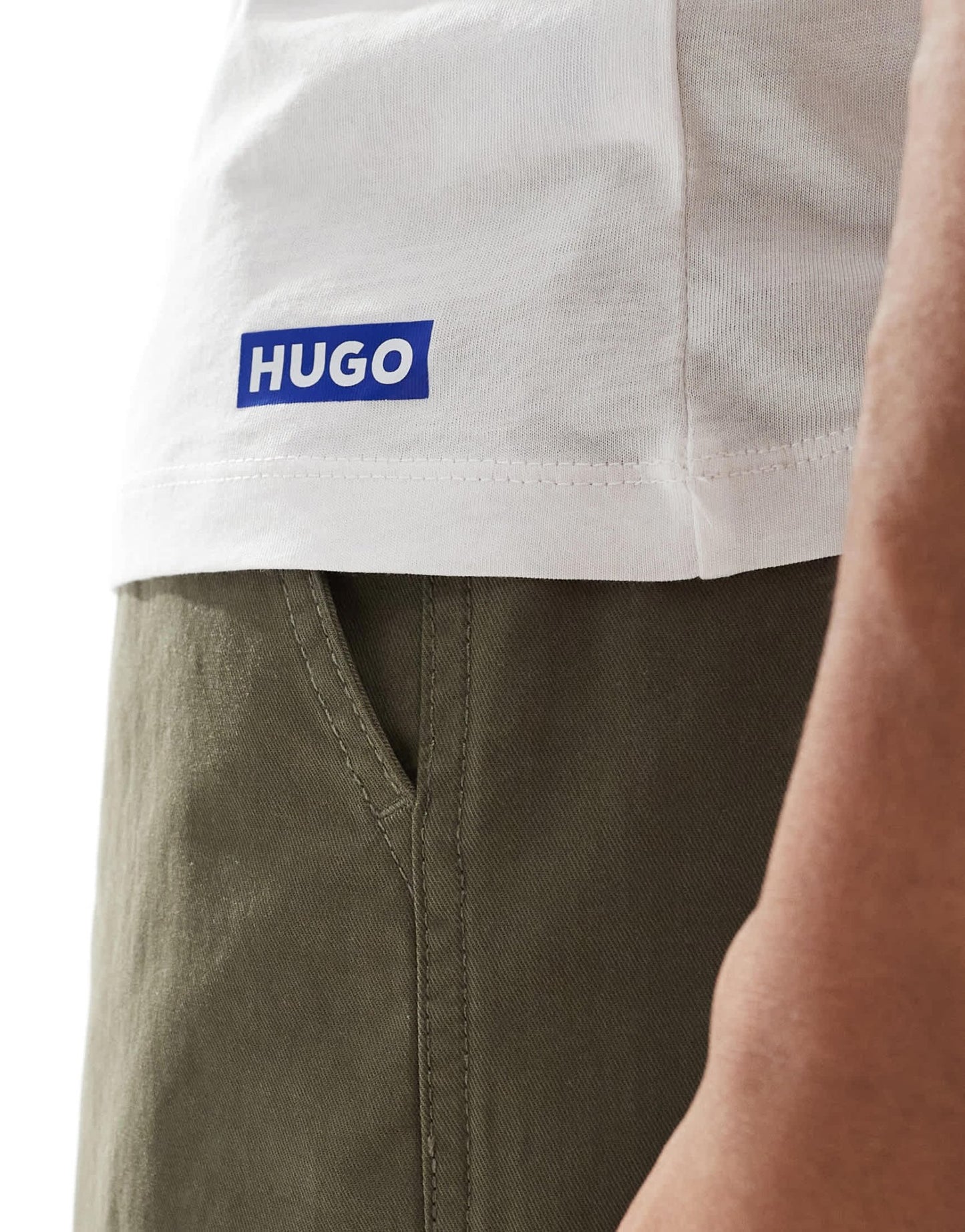 HUGO BLUE 2 - pack t-shirt in white/black - ASOS Sample Sale EU Store