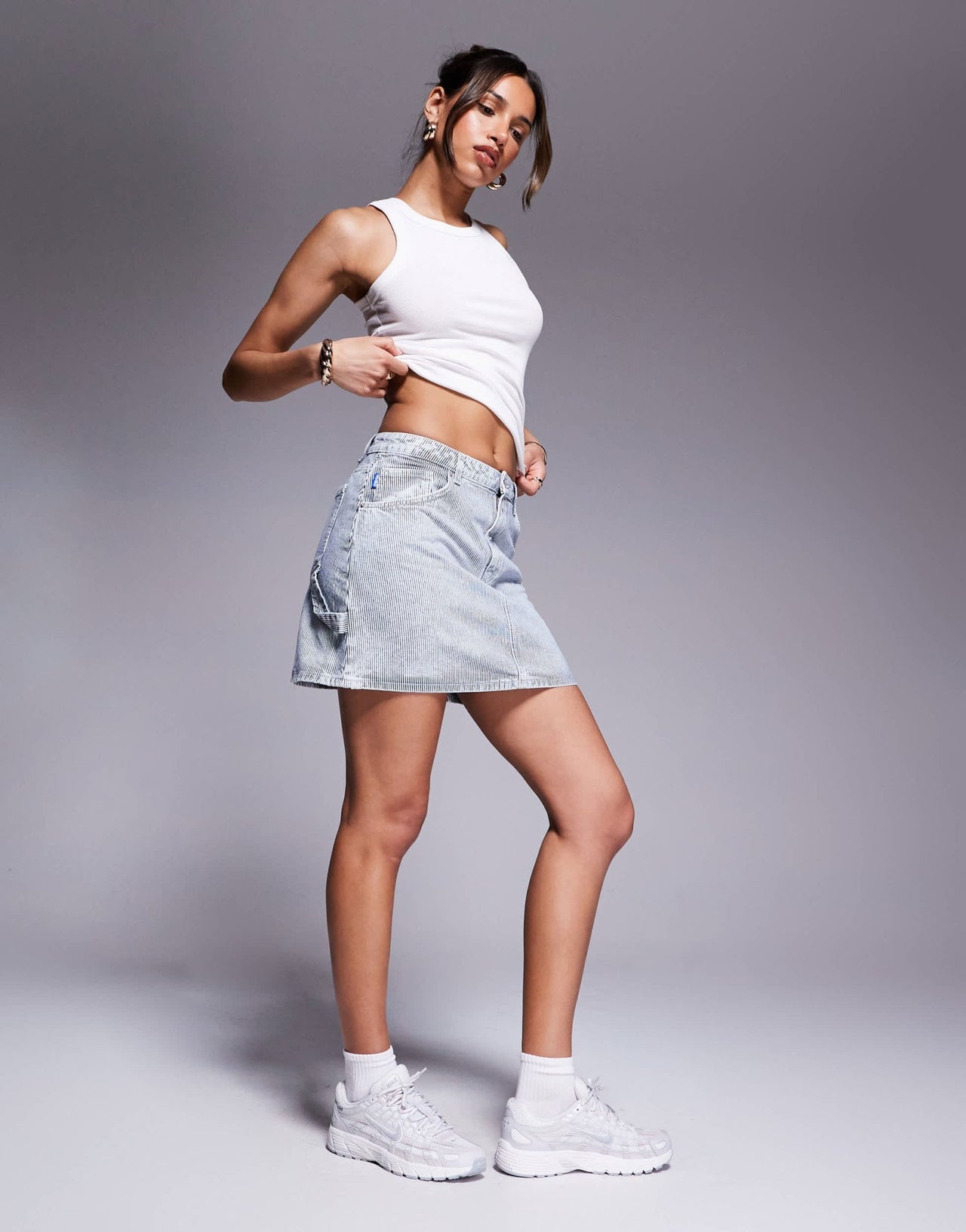 Hugo Blue denim skirt in blue - ASOS Sample Sale EU Store