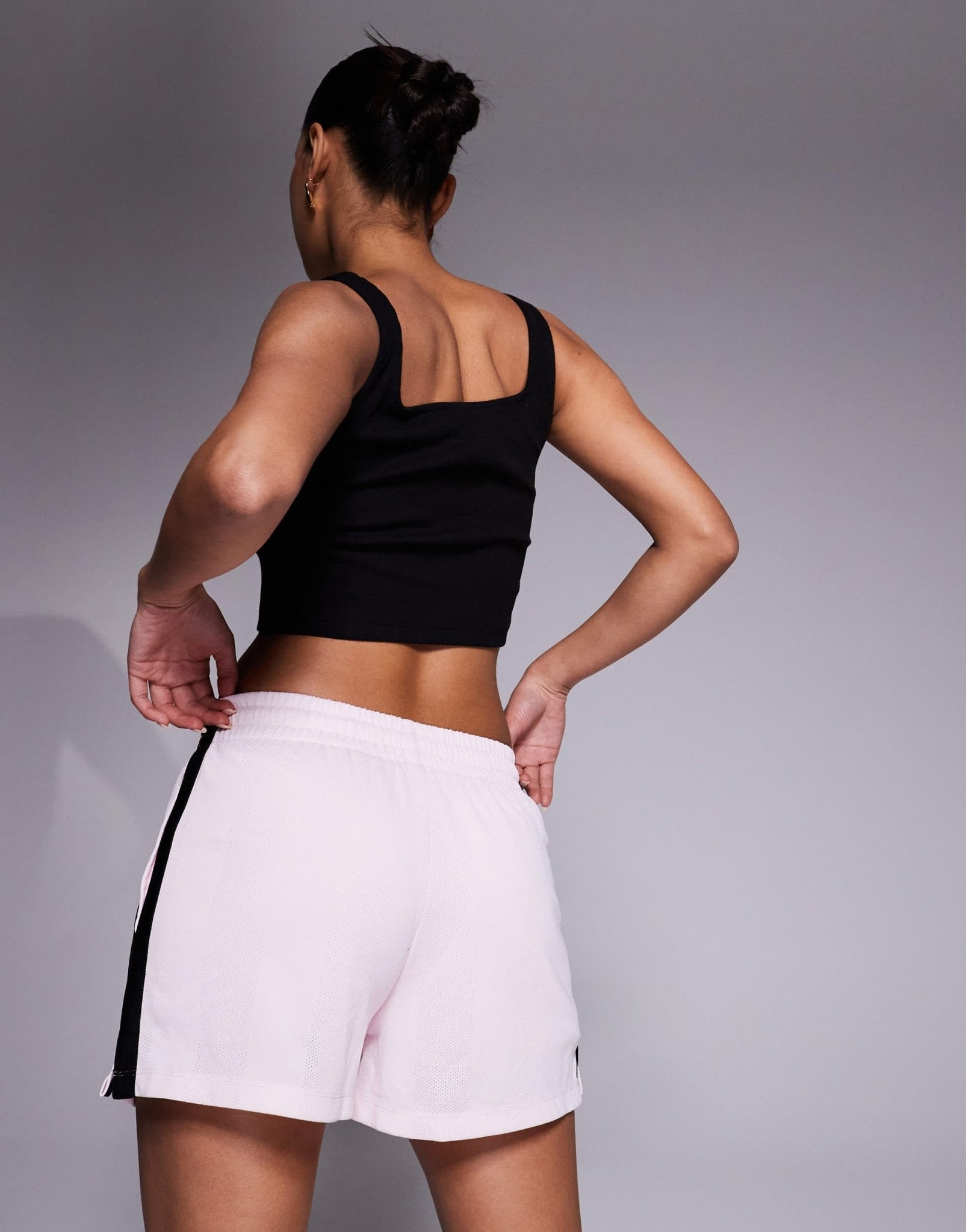 Hugo Blue football shorts in pink - ASOS Sample Sale EU Store