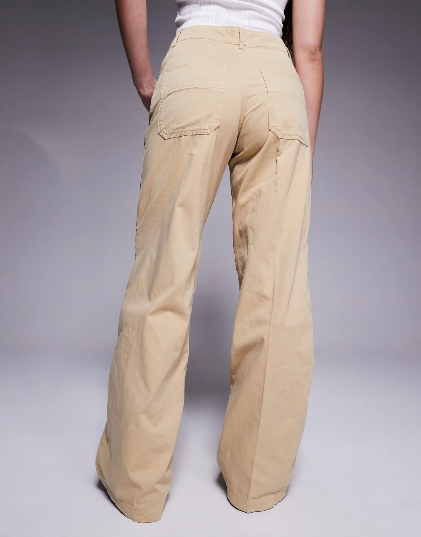 HUGO Blue hunder trousers in beige - ASOS Sample Sale EU Store