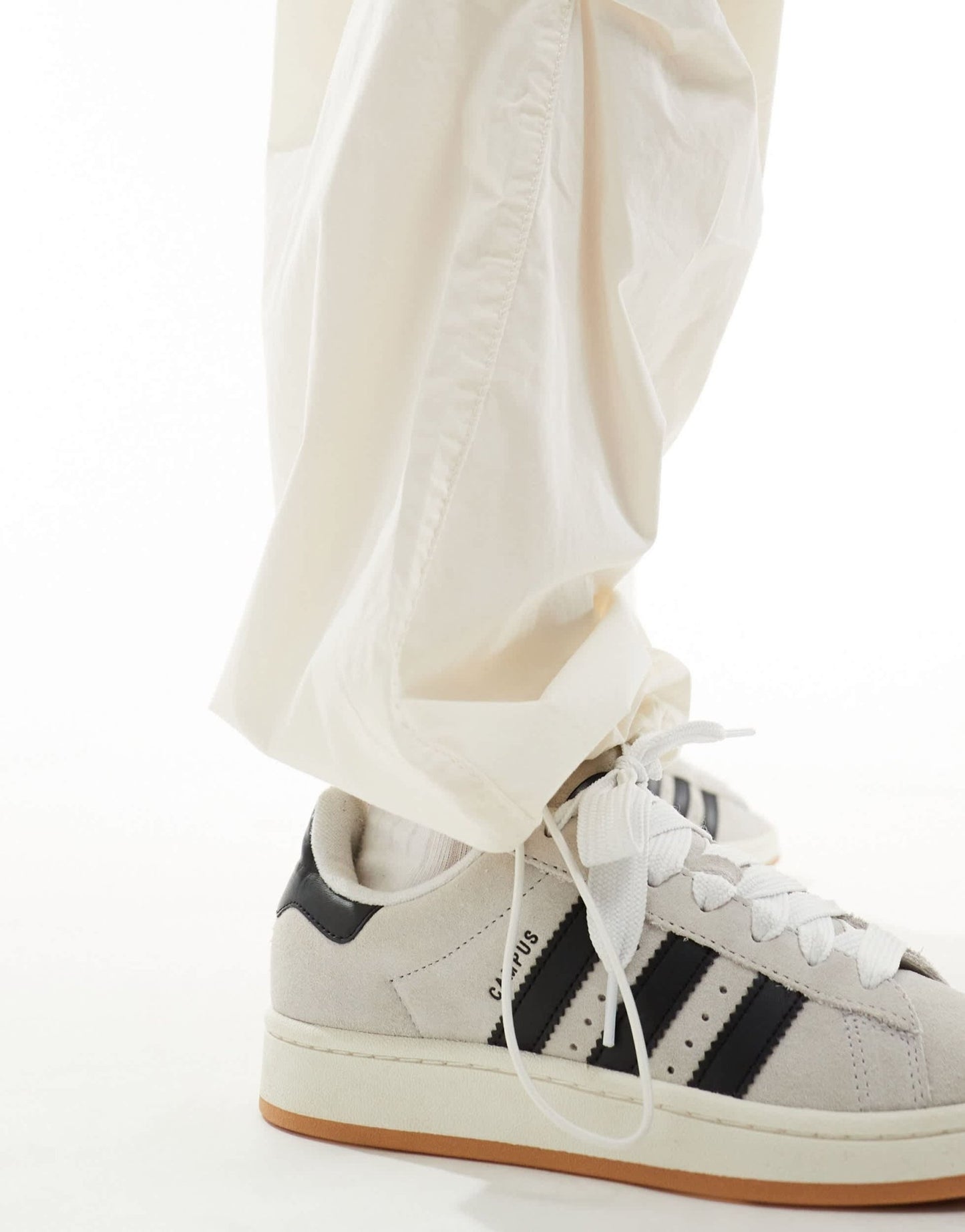 HUGO BLUE parachute trousers in white - ASOS Sample Sale EU Store