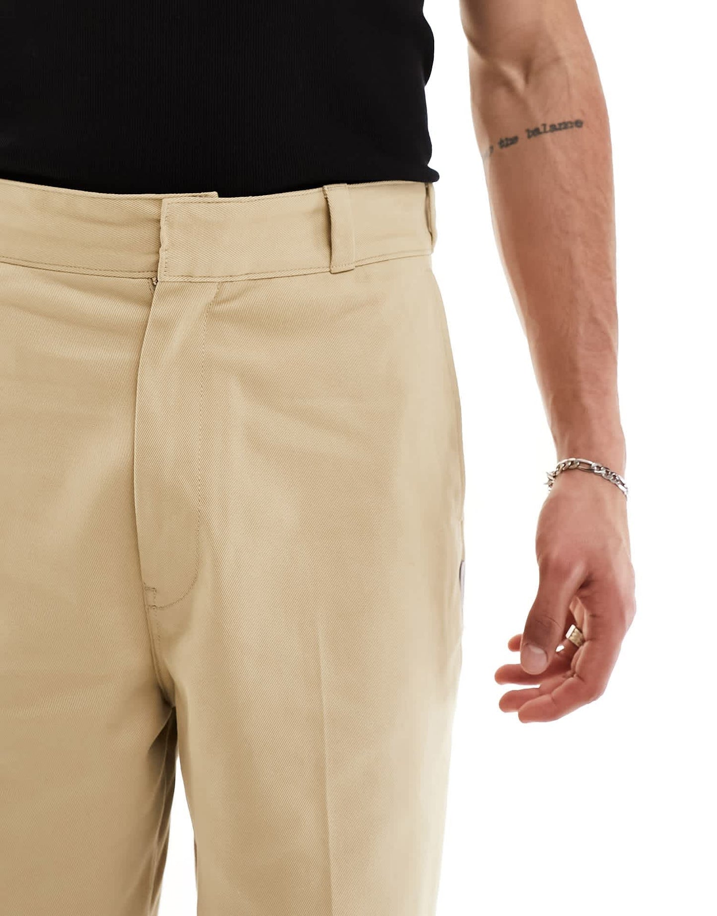 HUGO BLUE relaxed tailored shorts in beige - ASOS Sample Sale EU Store