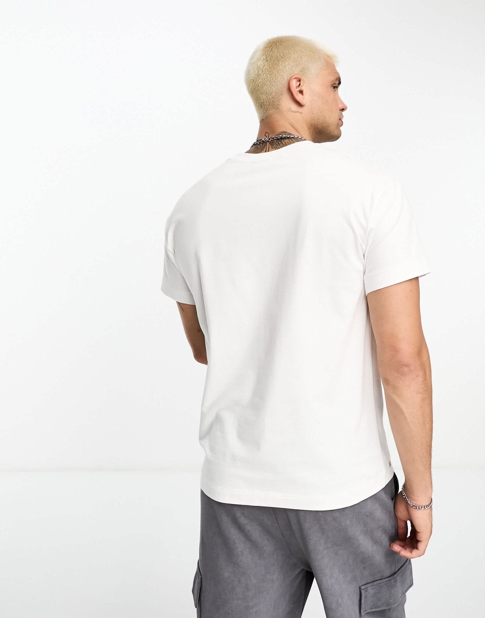 Hugo Bodywear linked t-shirt in white - ASOS Sample Sale EU Store