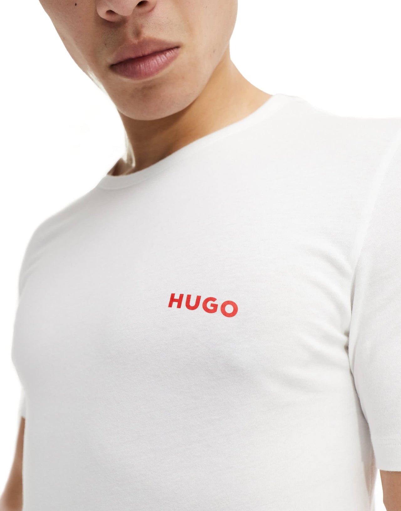 Hugo Bodywear triplet pack t-shirt in white - ASOS Sample Sale EU Store