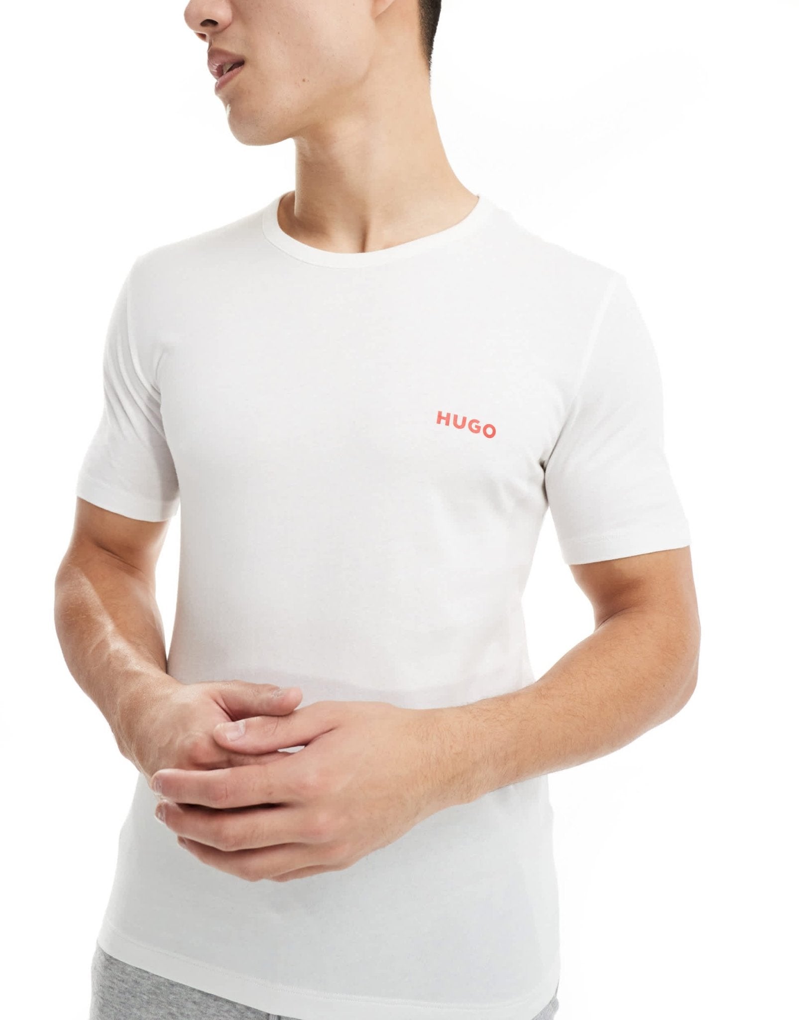 Hugo Bodywear triplet pack t-shirt in white - ASOS Sample Sale EU Store