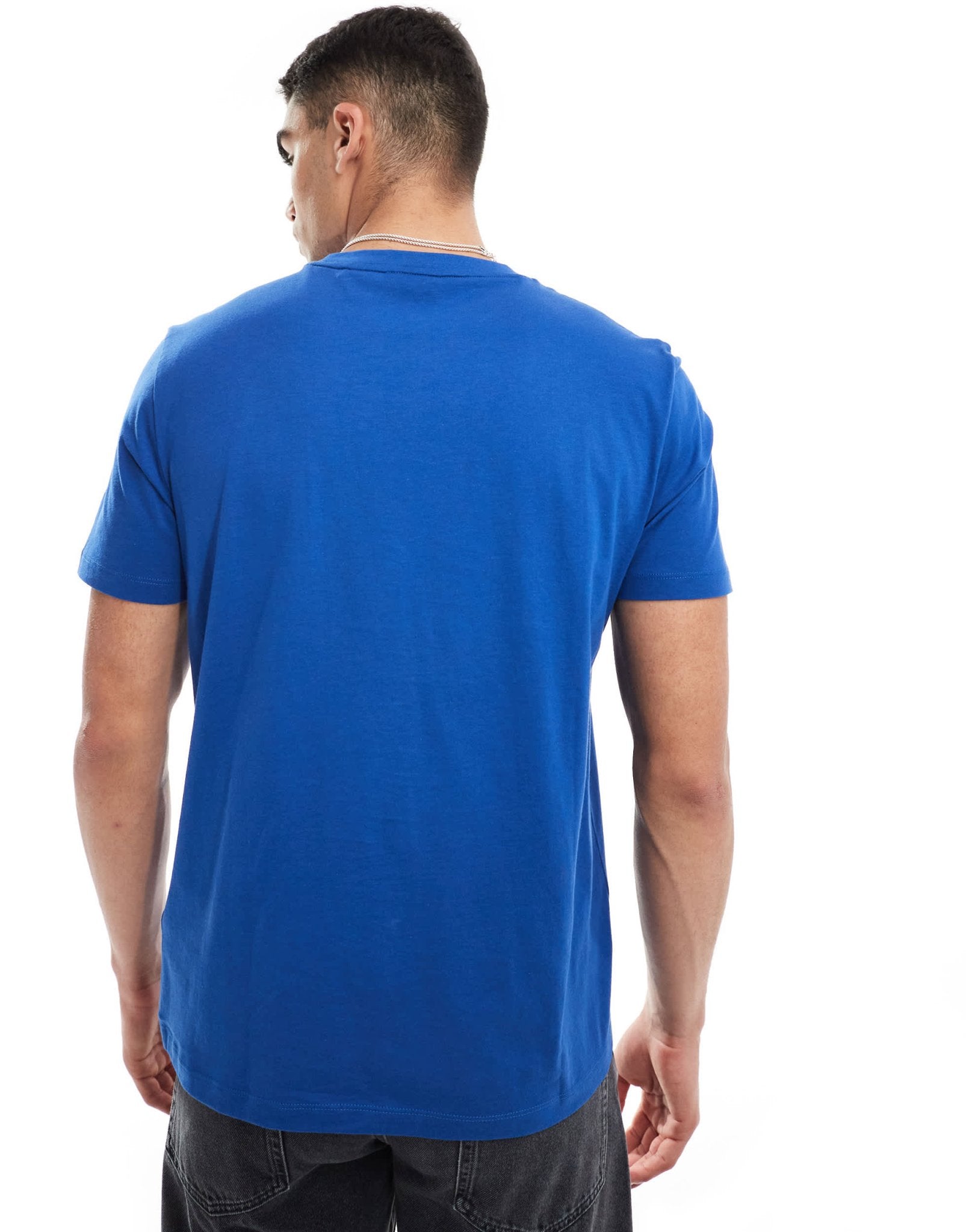 HUGO Dulivio relaxed t-shirt in blue - ASOS Sample Sale EU Store