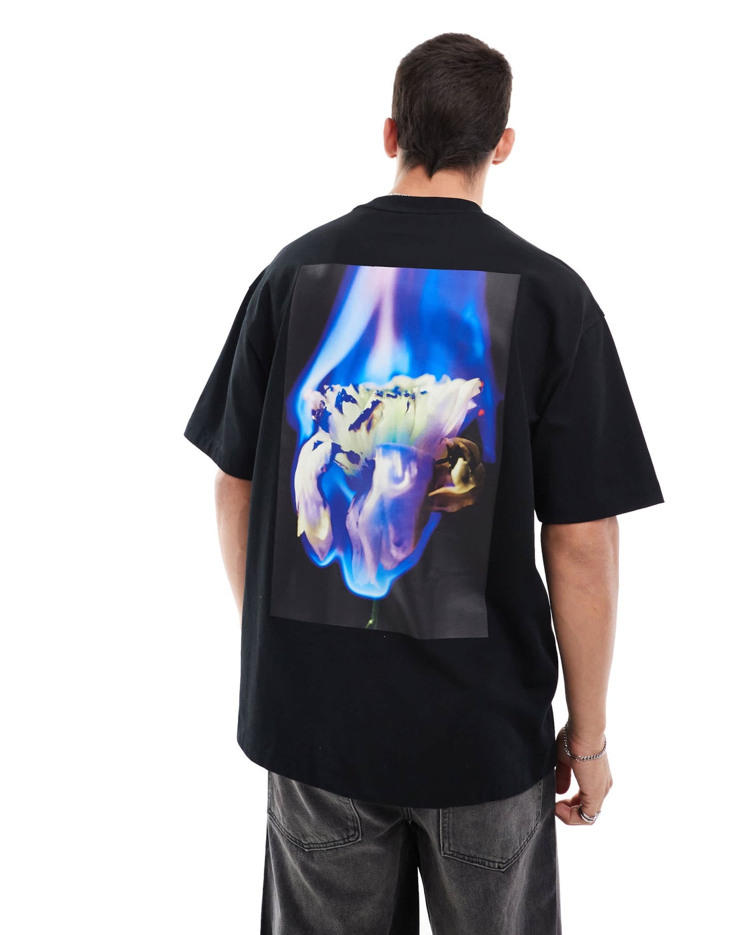 HUGO Red dflofire t-shirt in black - ASOS Sample Sale EU Store