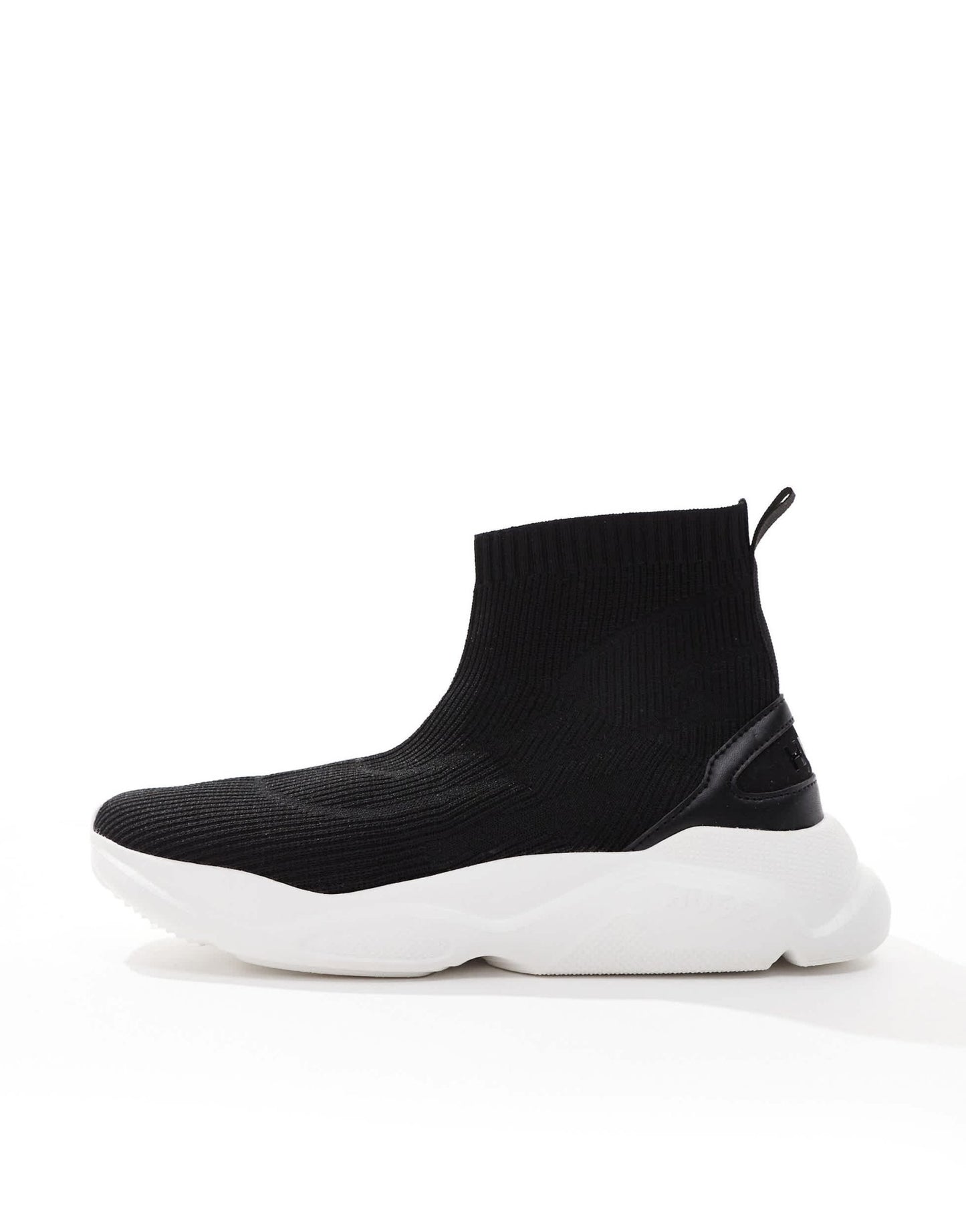 HUGO Red leon hito sock trainers in black and white - ASOS Sample Sale EU Store