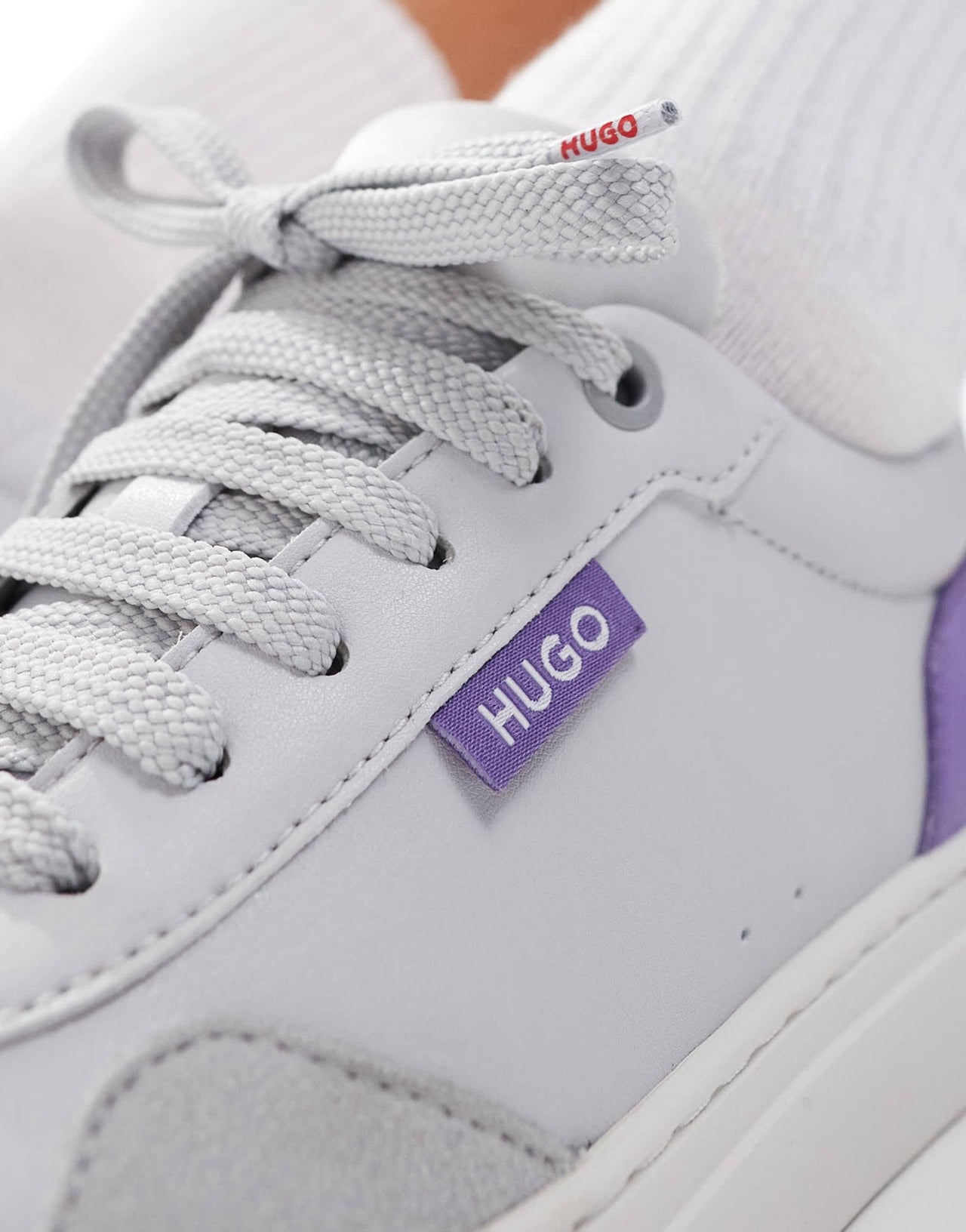 HUGO Red Morrie Tenn trainers in grey - ASOS Sample Sale EU Store
