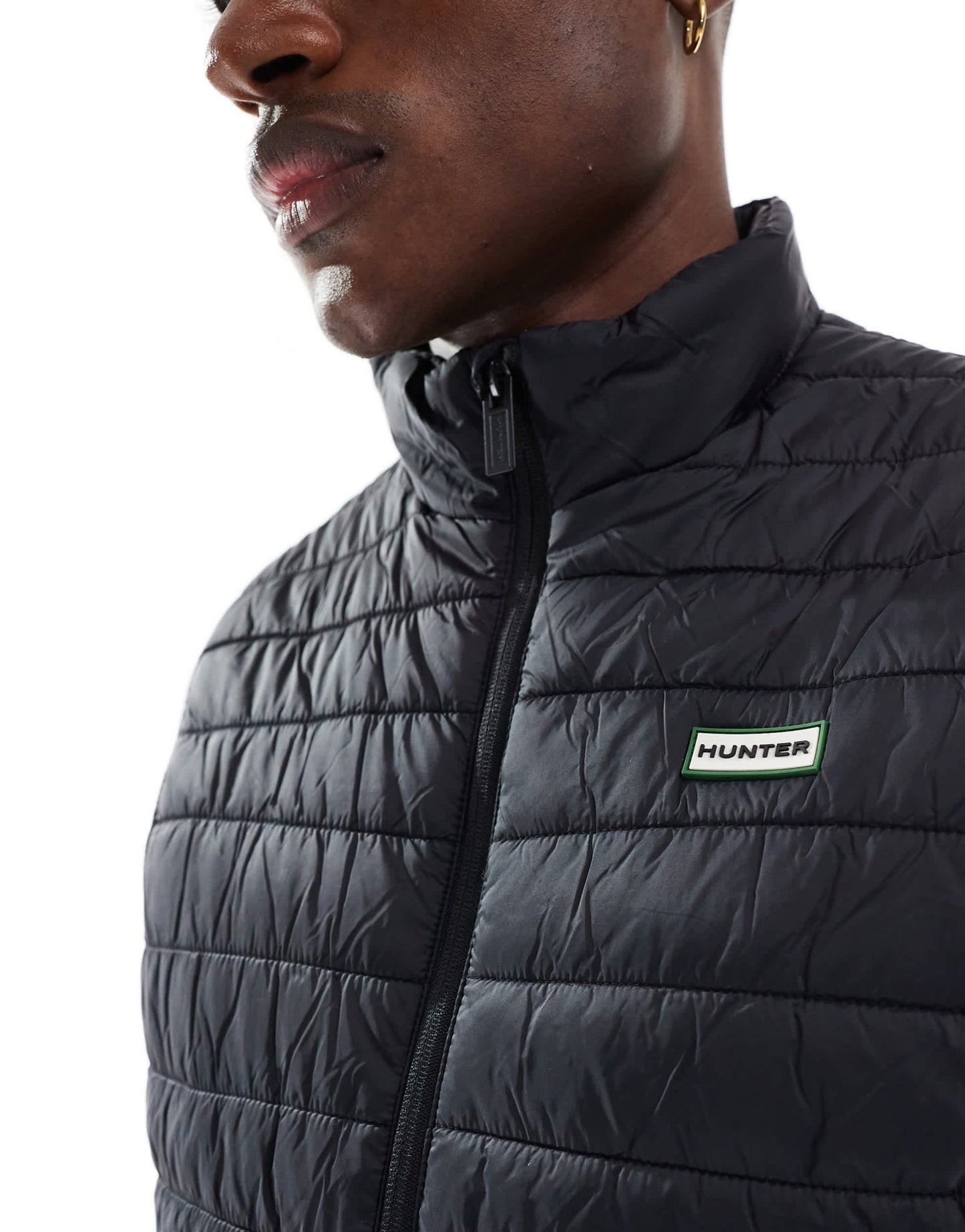 Hunter Luke Insulated gilet in black - ASOS Sample Sale EU Store