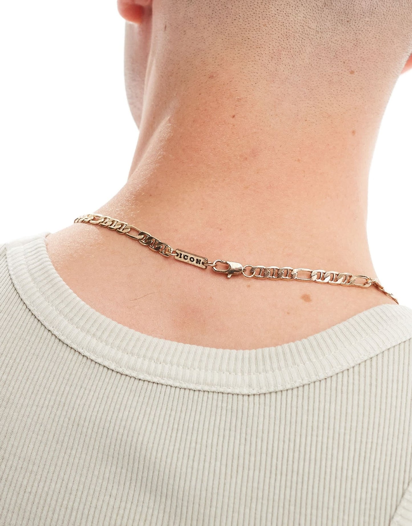 Icon Brand soccore coin pendant necklace in gold - ASOS Sample Sale EU Store