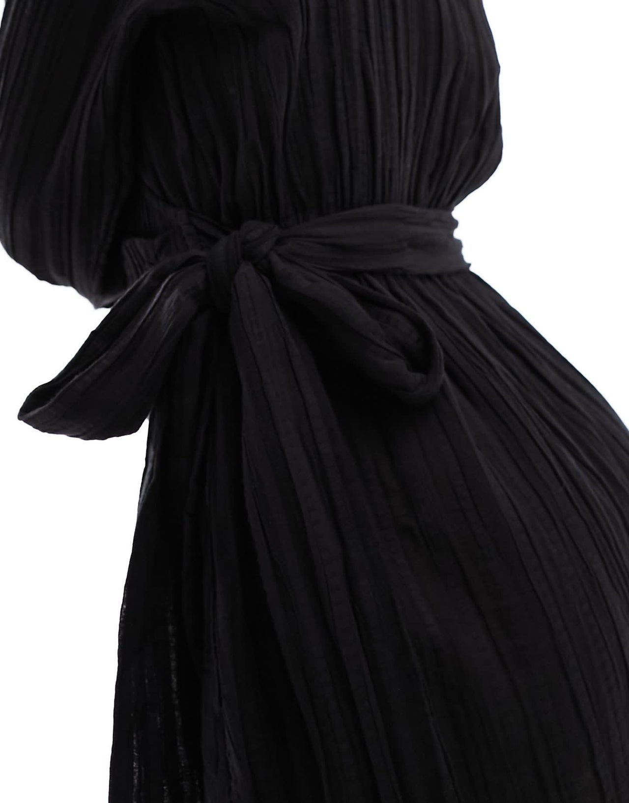 IIsla & Bird short wrap beach dress in black - ASOS Sample Sale EU Store