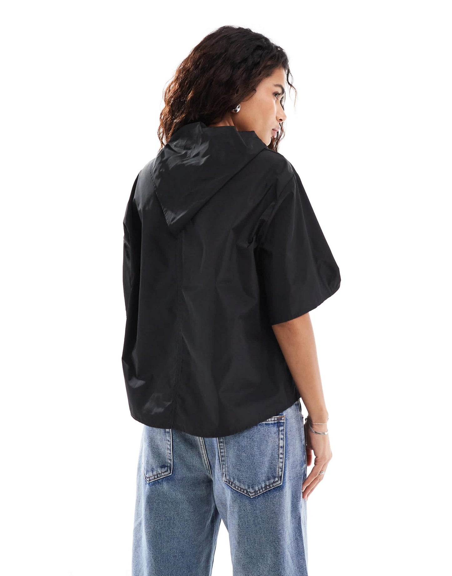 InWear Hizana detachable neck tie top in black - ASOS Sample Sale EU Store