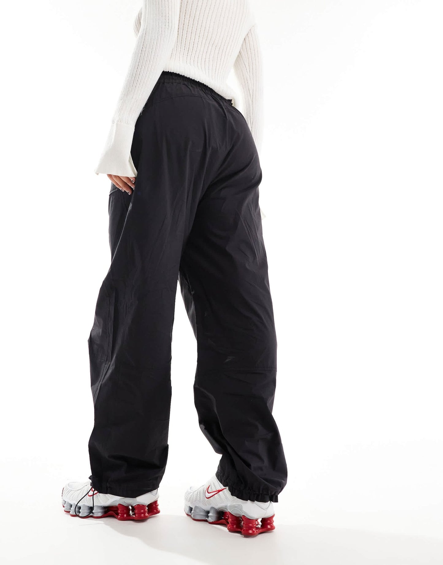 InWear Pinja loose fit parachute pants in black - ASOS Sample Sale EU Store