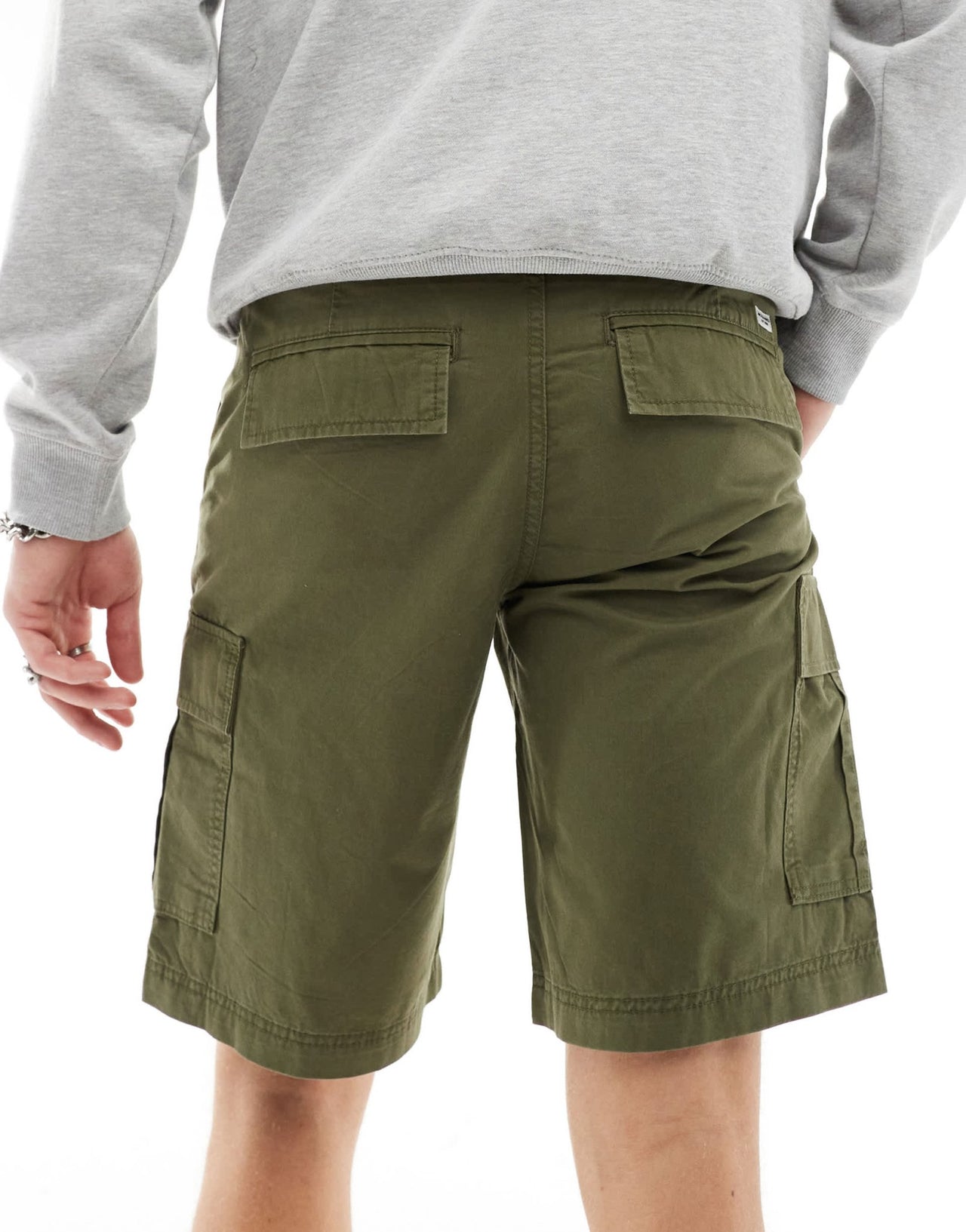 Jack & Jones cargo short in khaki - ASOS Sample Sale EU Store