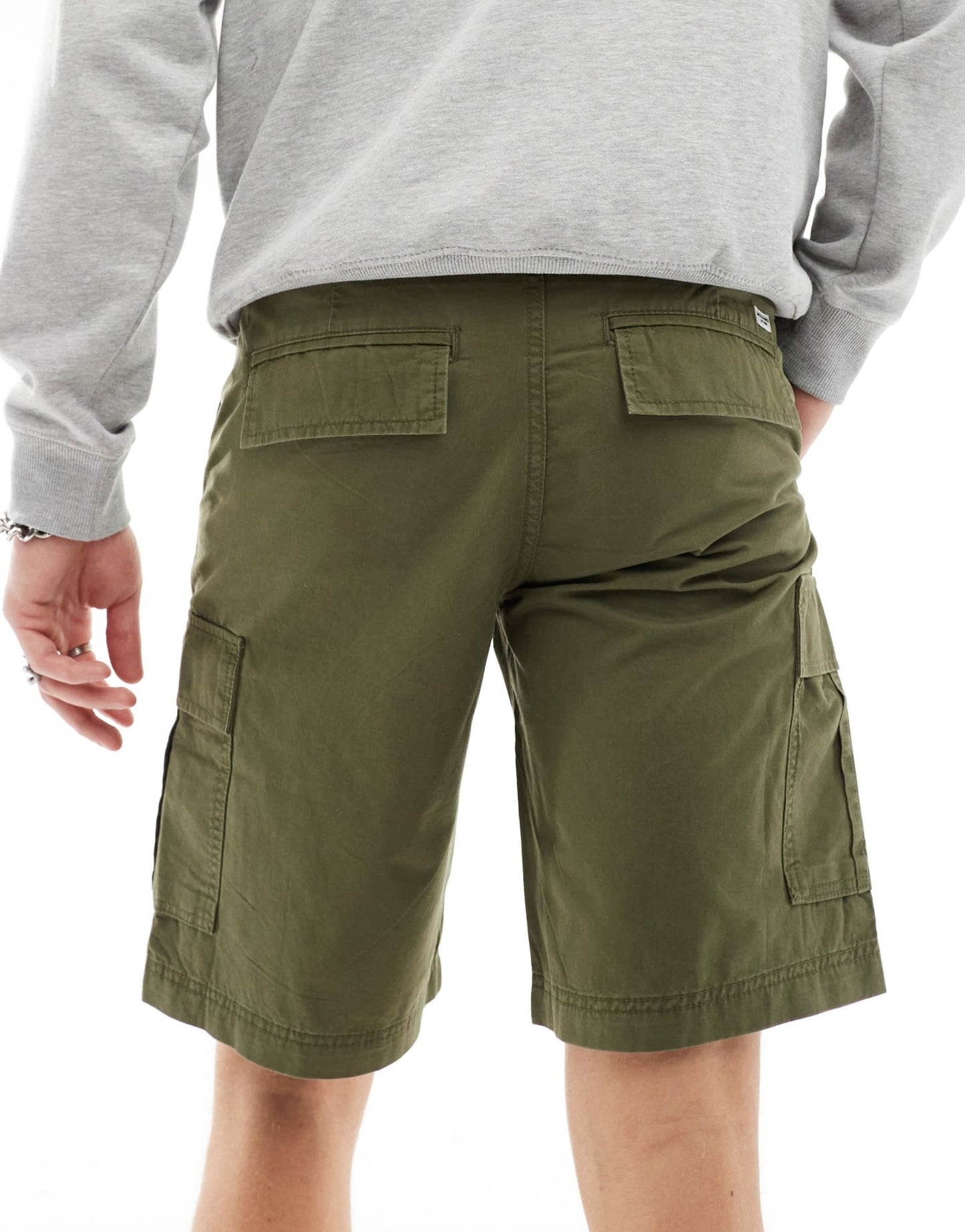 Jack & Jones cargo short in khaki - ASOS Sample Sale EU Store