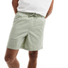 Jack & Jones chino shorts with drawstring waist shorts in grey