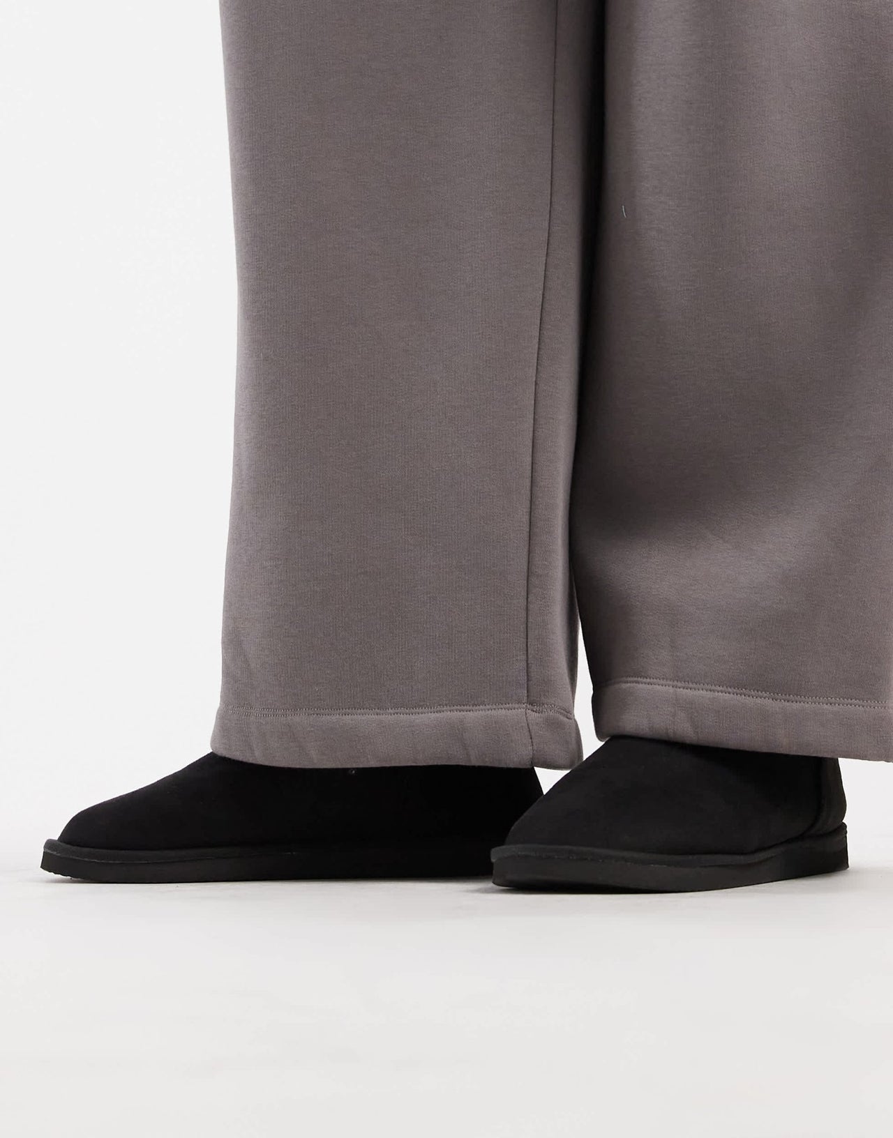 Jack & Jones faux suede boot in black - ASOS Sample Sale EU Store