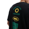 Jack & Jones oversized t-shirt with retro backprint in black