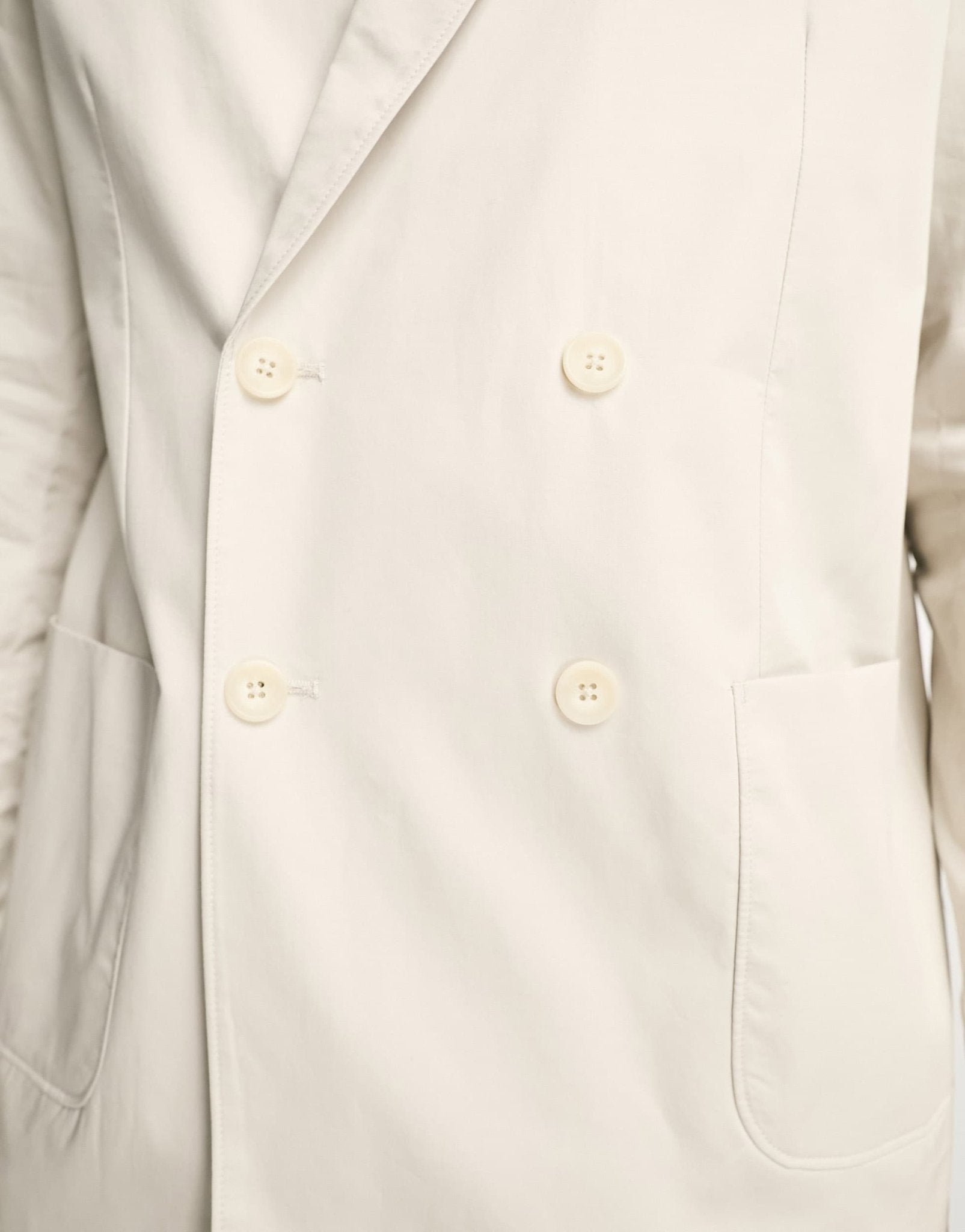 Jack & Jones Premium relaxed fit double breasted suit jacket in cream - ASOS Sample Sale EU Store