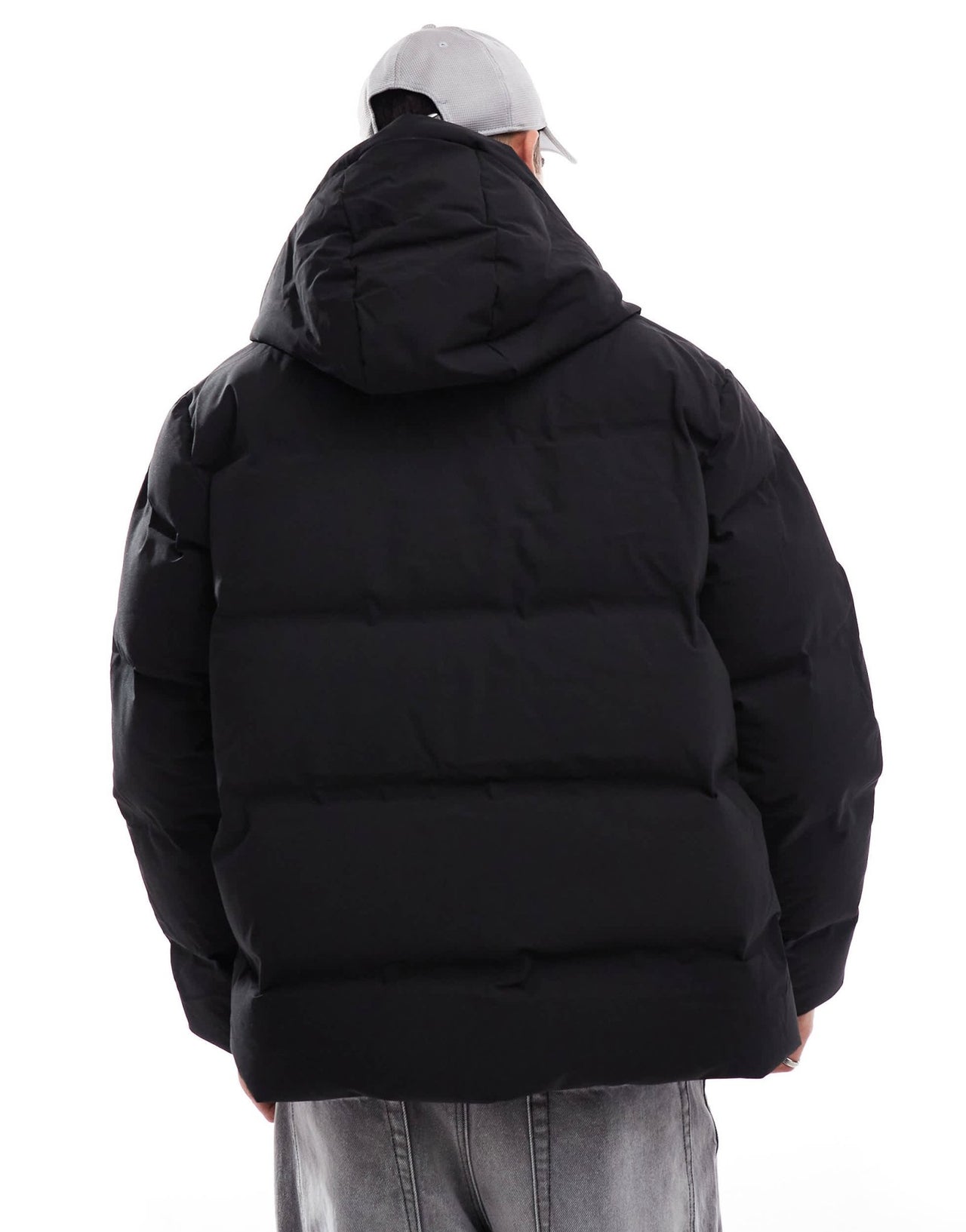 Jack & Jones short down puffer jacket in black - ASOS Sample Sale EU Store