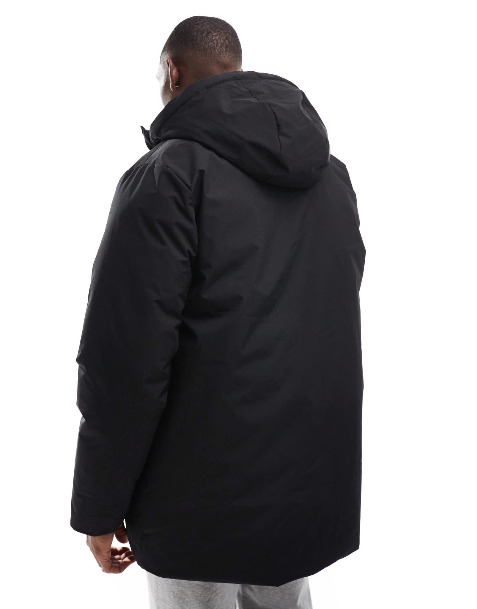 Jack & Jones tech parka in black - ASOS Sample Sale EU Store